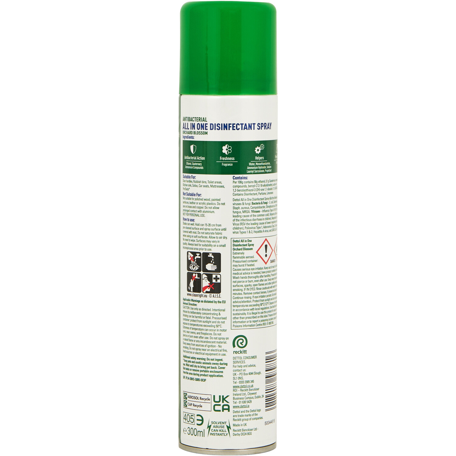 Dettol All in One Disinfectant Spray 300ml Image 2