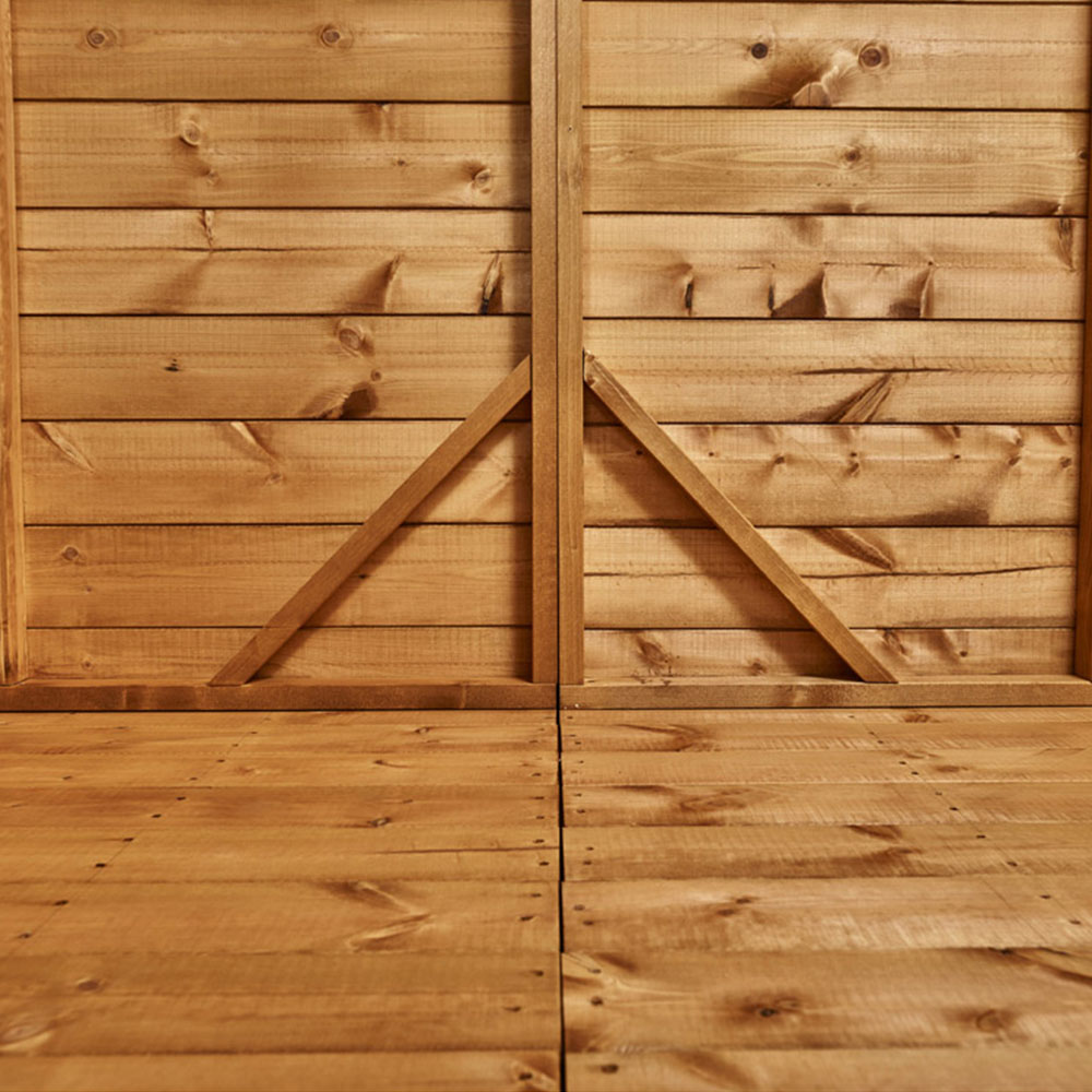 Power Sheds 6 x 4ft Double Door Apex Traditional Summerhouse Image 4