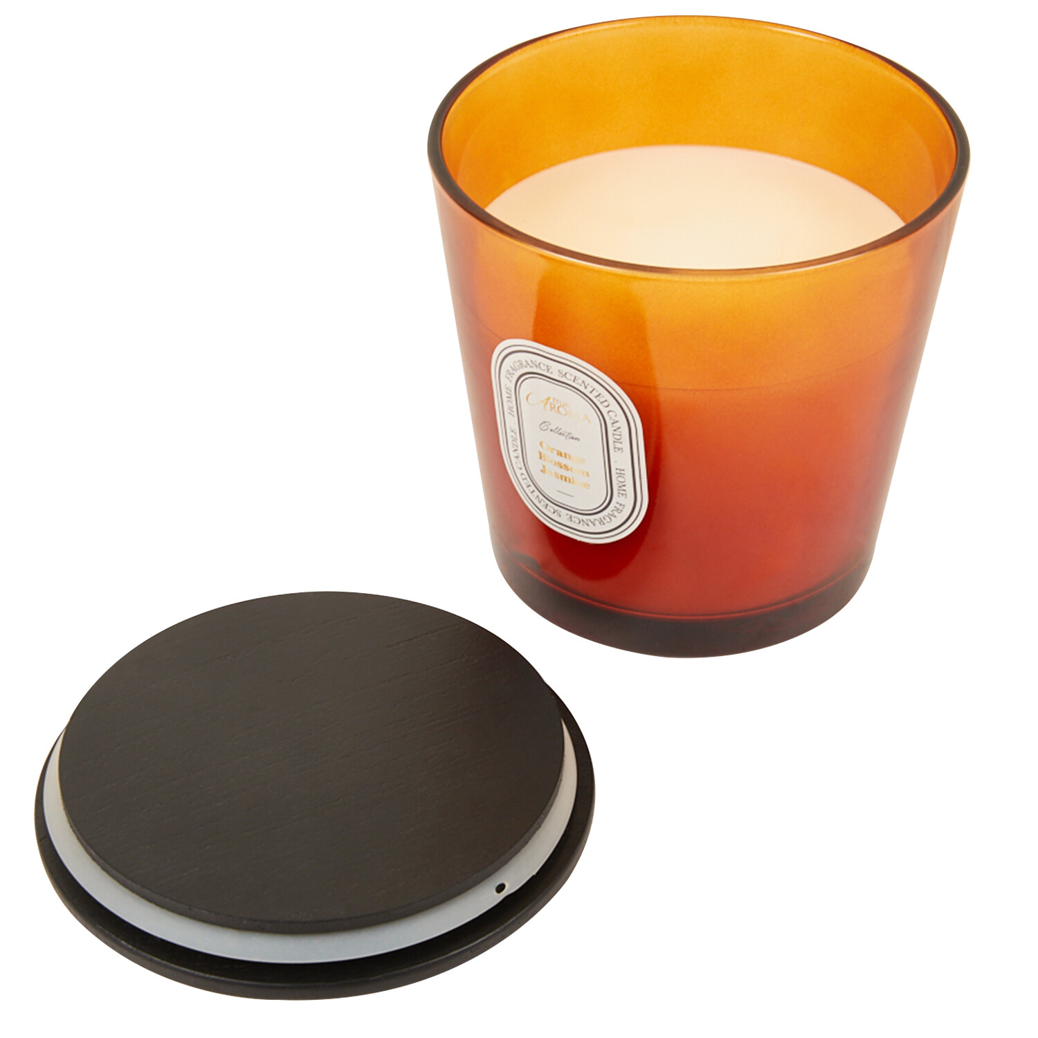 Orange Blossom and Jasmine 3 Wick Candle Image 2