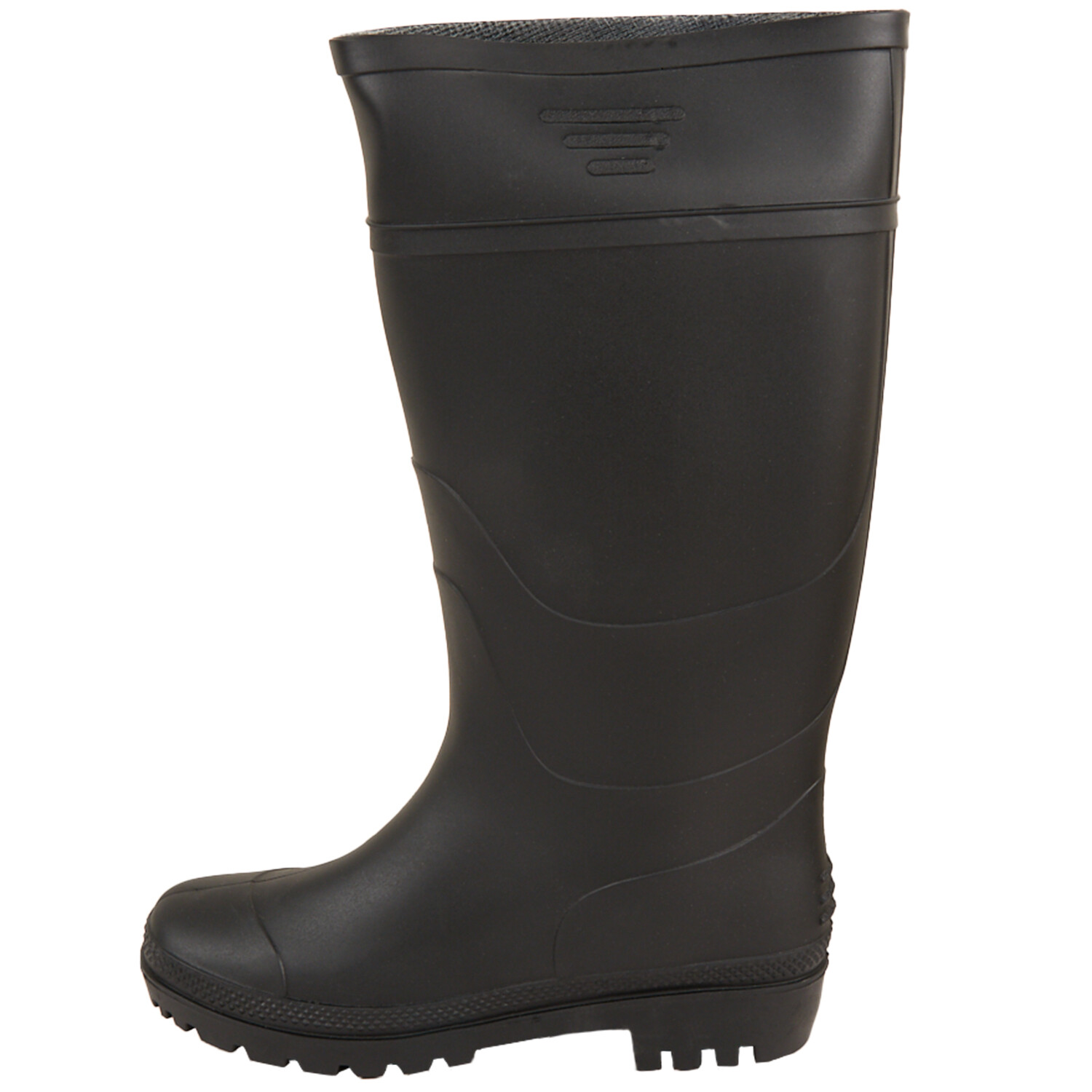 Black Adult Wellingtons - Black / Size 7 Image 3