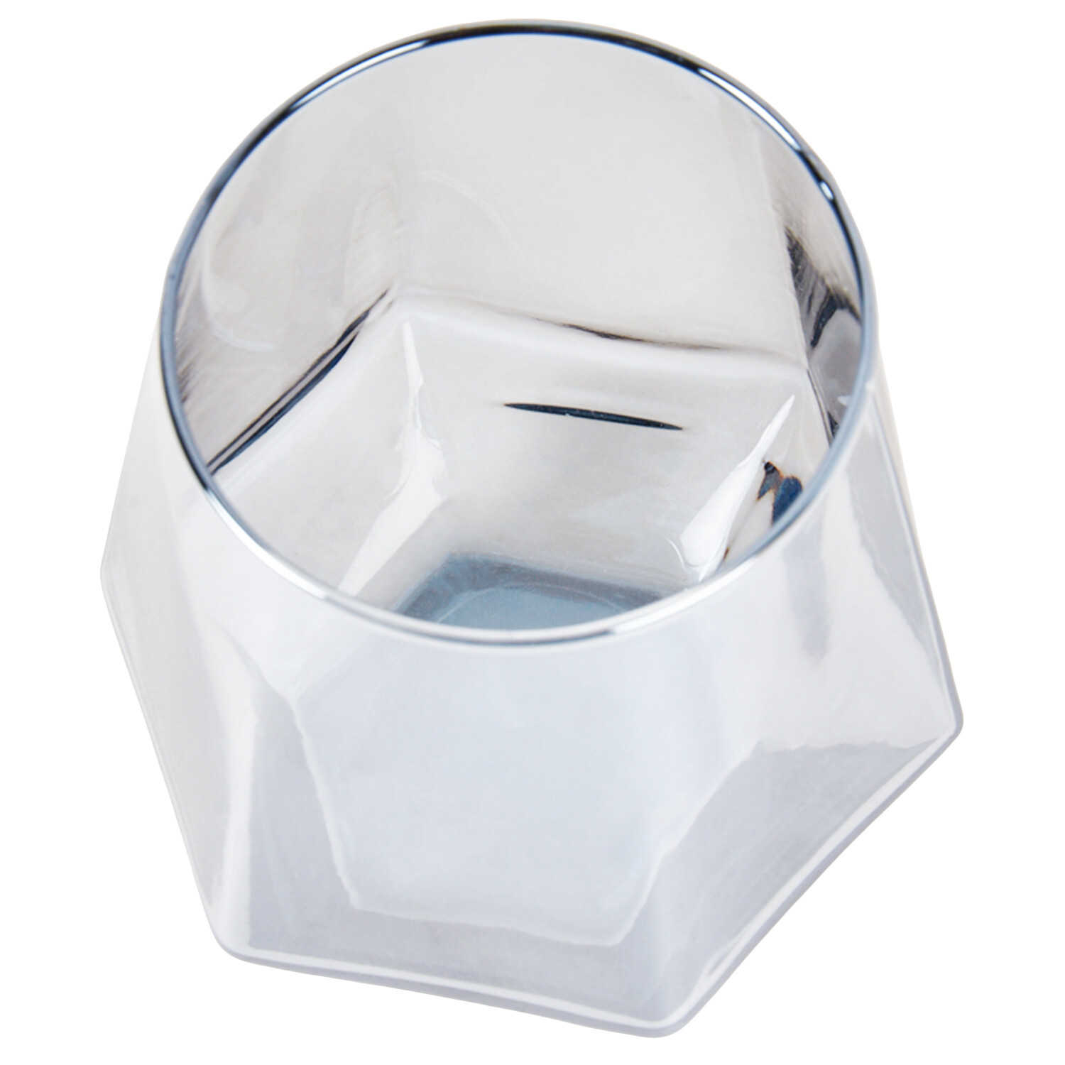 Lustre Hexagon Tumbler 320ml - Clear Image 3