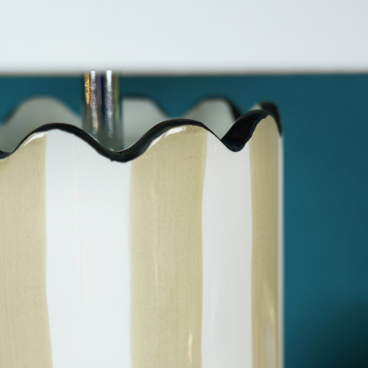 Capella Stripe Table Lamp Mocha Image 13