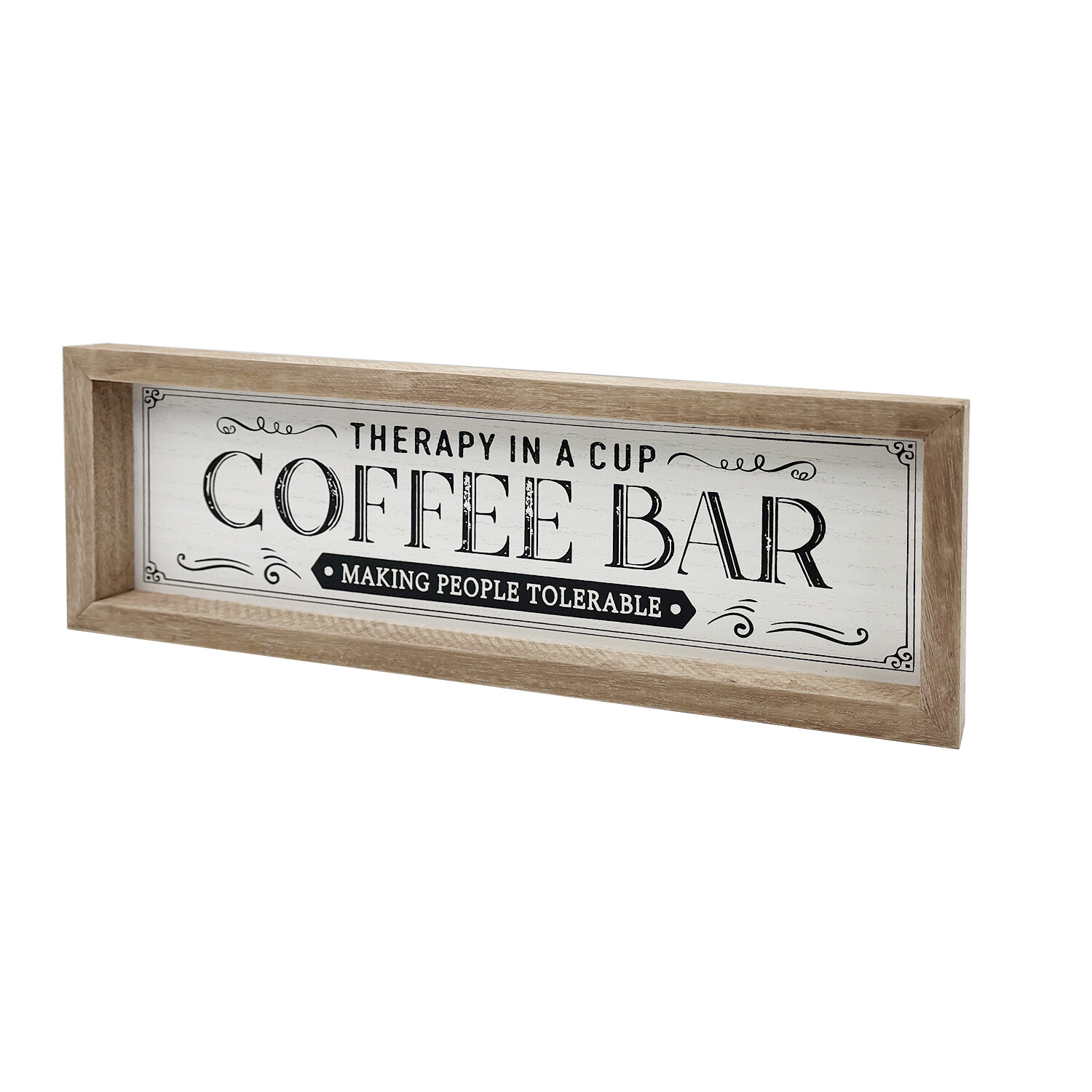 Coffee Bar Wooden Framed Plaque Image 3