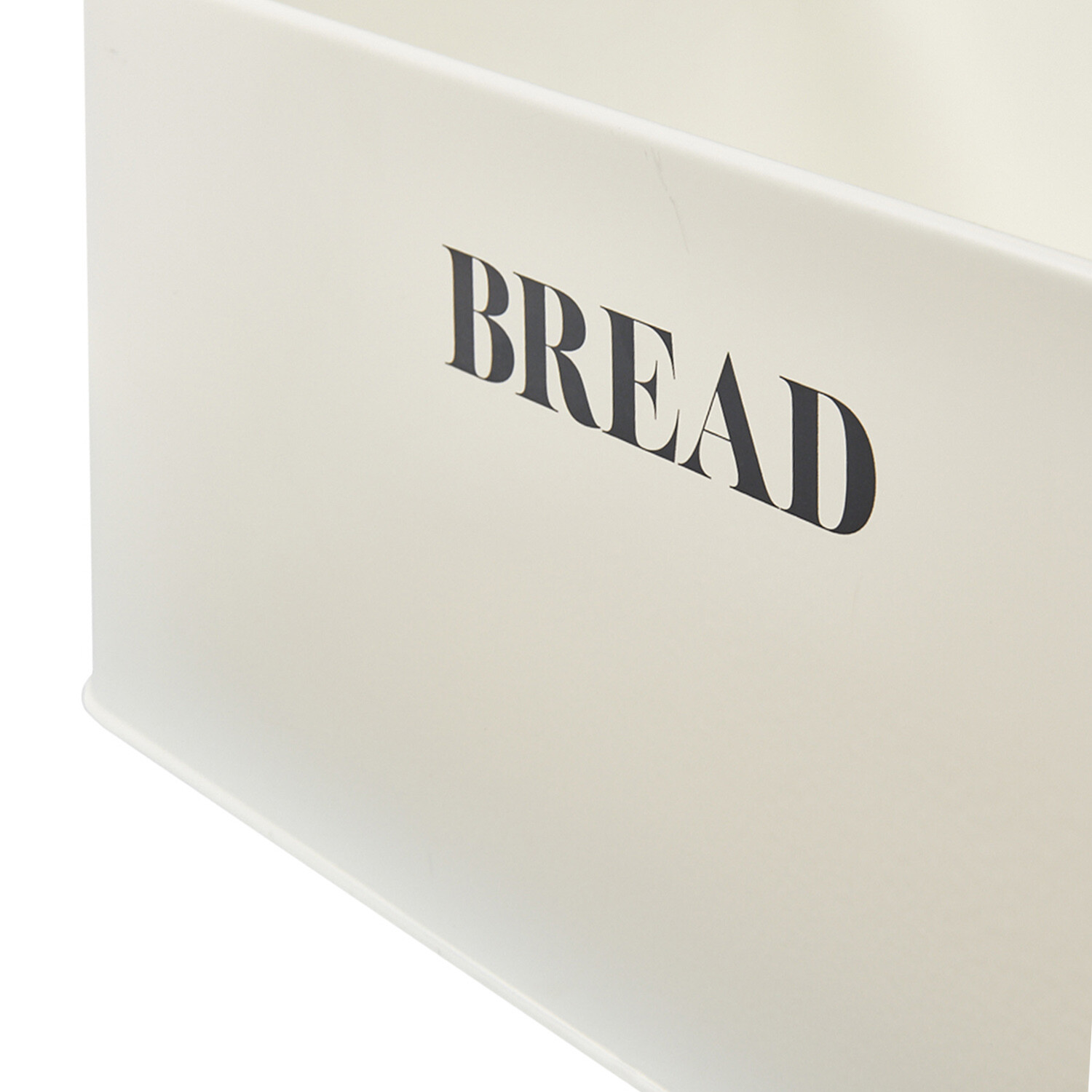 Sanctuary Rectangular Bread Bin - White Image 4