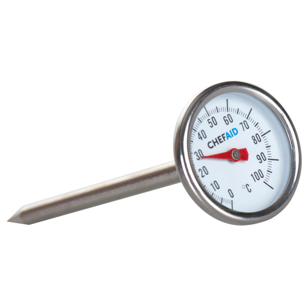 Chef Aid Instant Read Thermometer - Silver Image 2