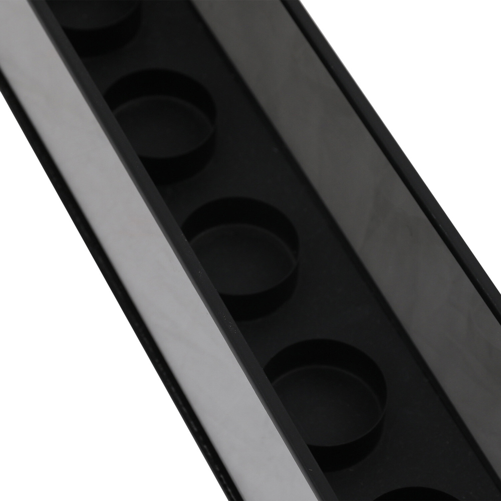 Noir Black Metal Tealight Holder Image 4