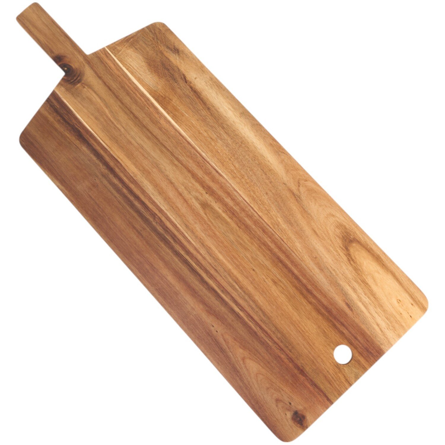 Acacia Handled Serving and Chopping Board Natural Image 3