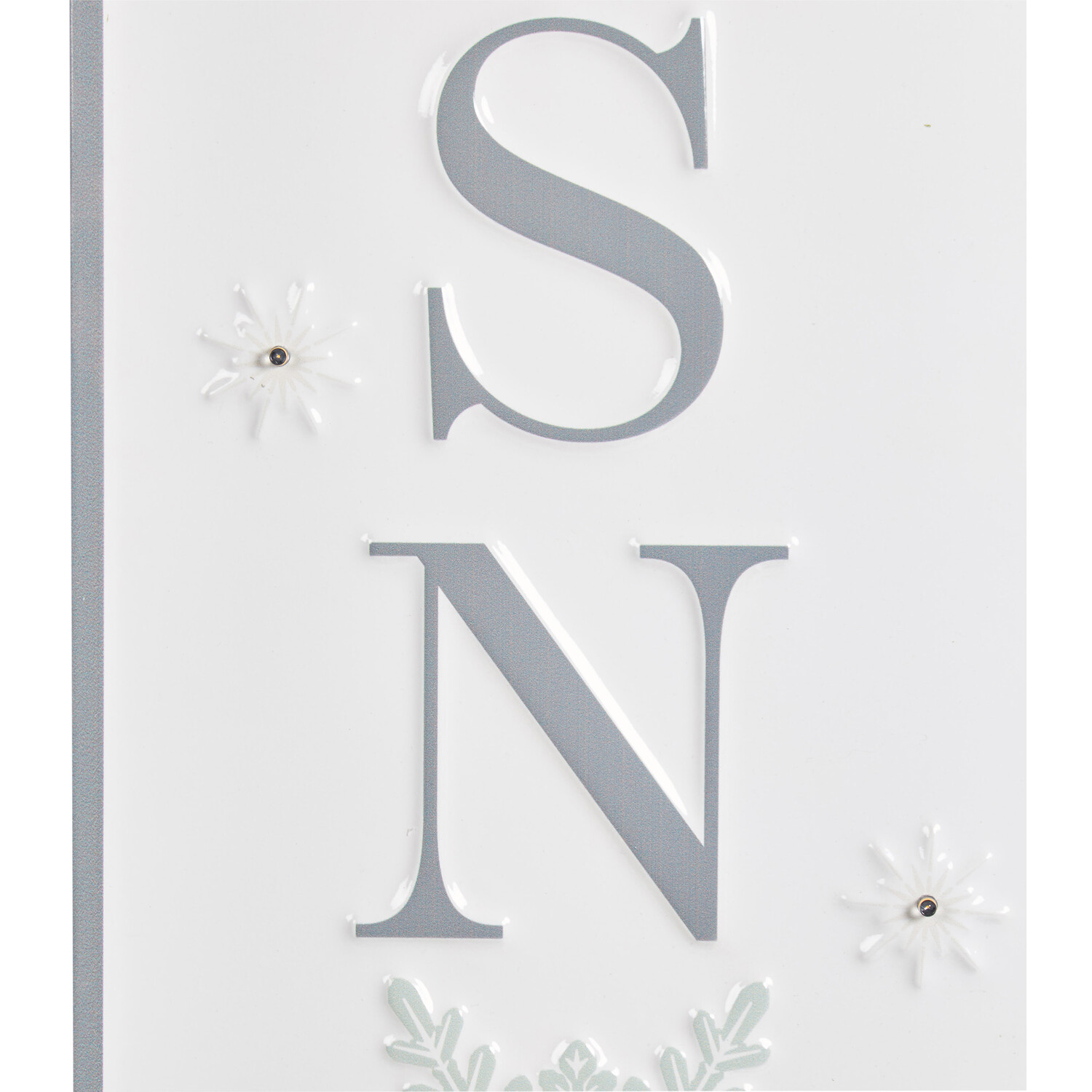 Let it Snow LED Sign - White Image 2