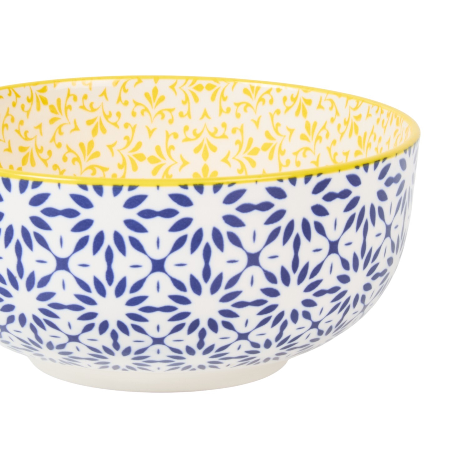 Azalia Pad Print Bowl Yellow Image 3