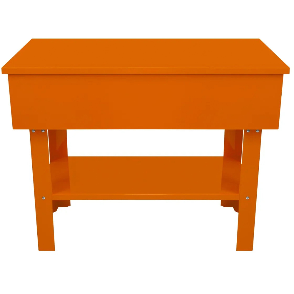 MonsterShop 40 Gallon Orange Parts Washer with Removable Shelf Image 2