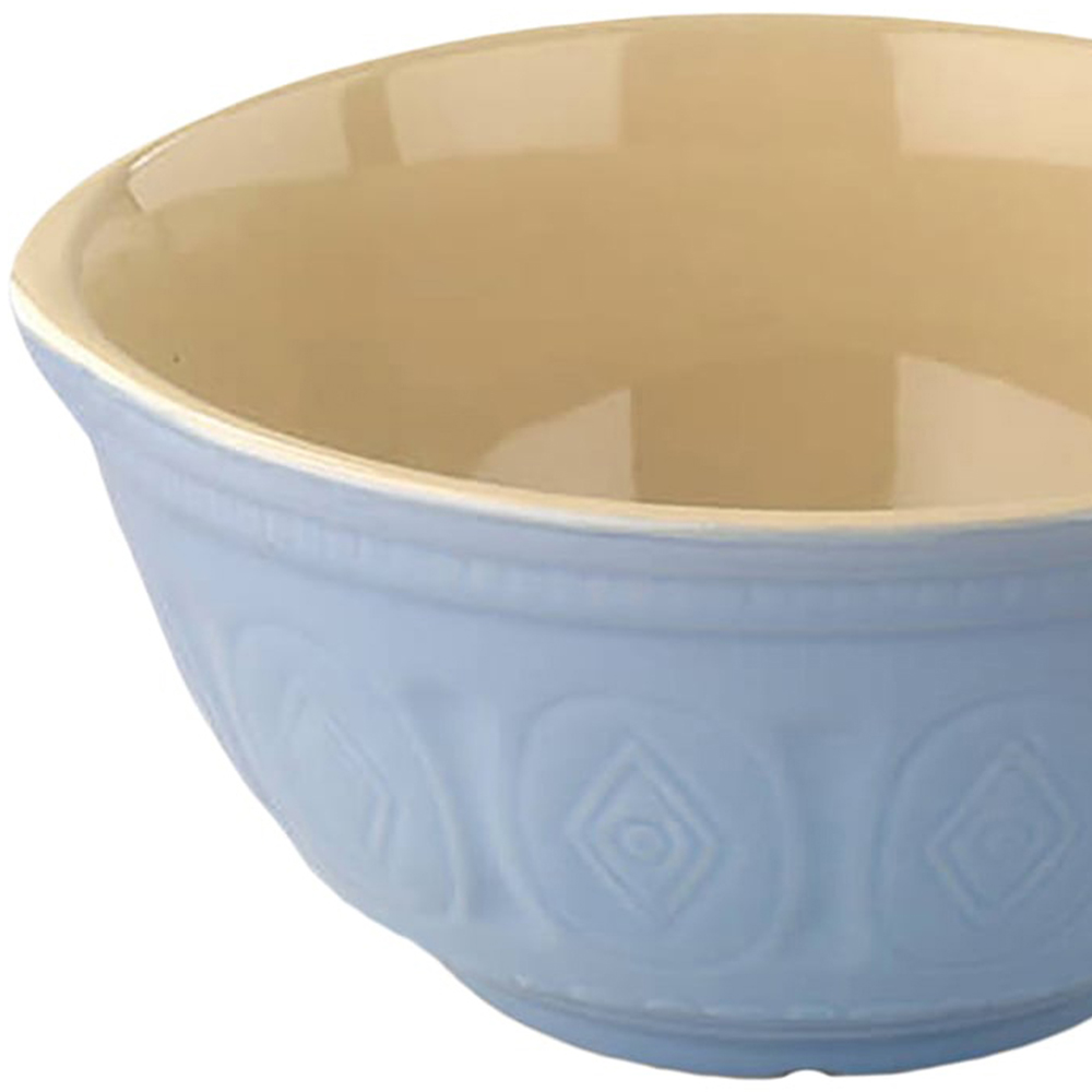 26cm Blue Stoneware Mixing Bowl Image 2