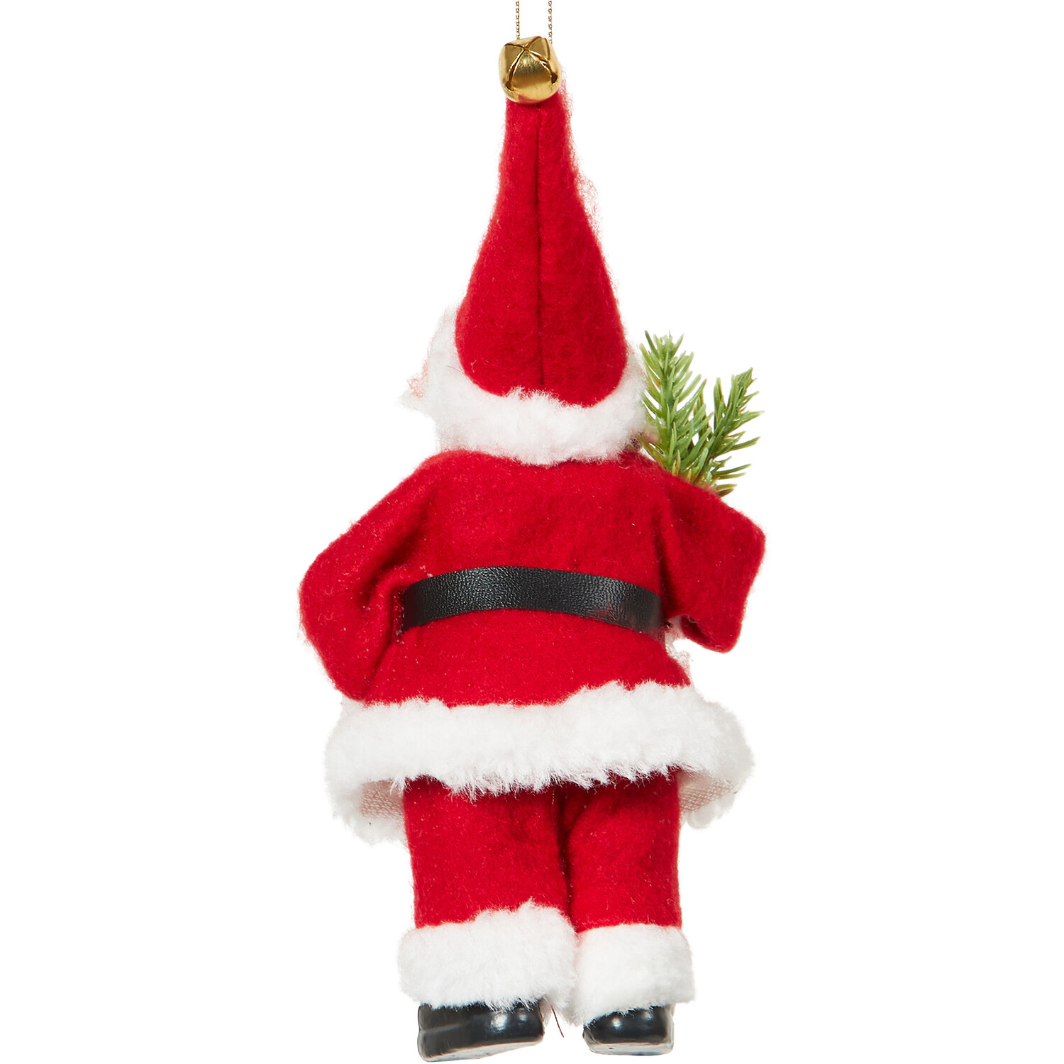 Hanging Santa Claus Tree Decoration - Red Image 3
