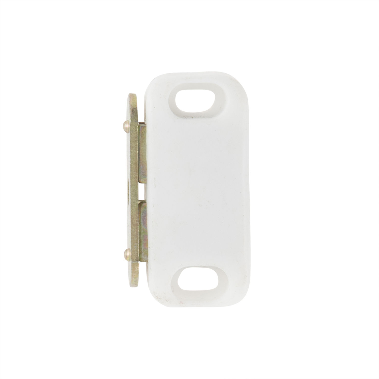 Hiatt White Medium Magnetic Door Catch 2 Pack Image 2