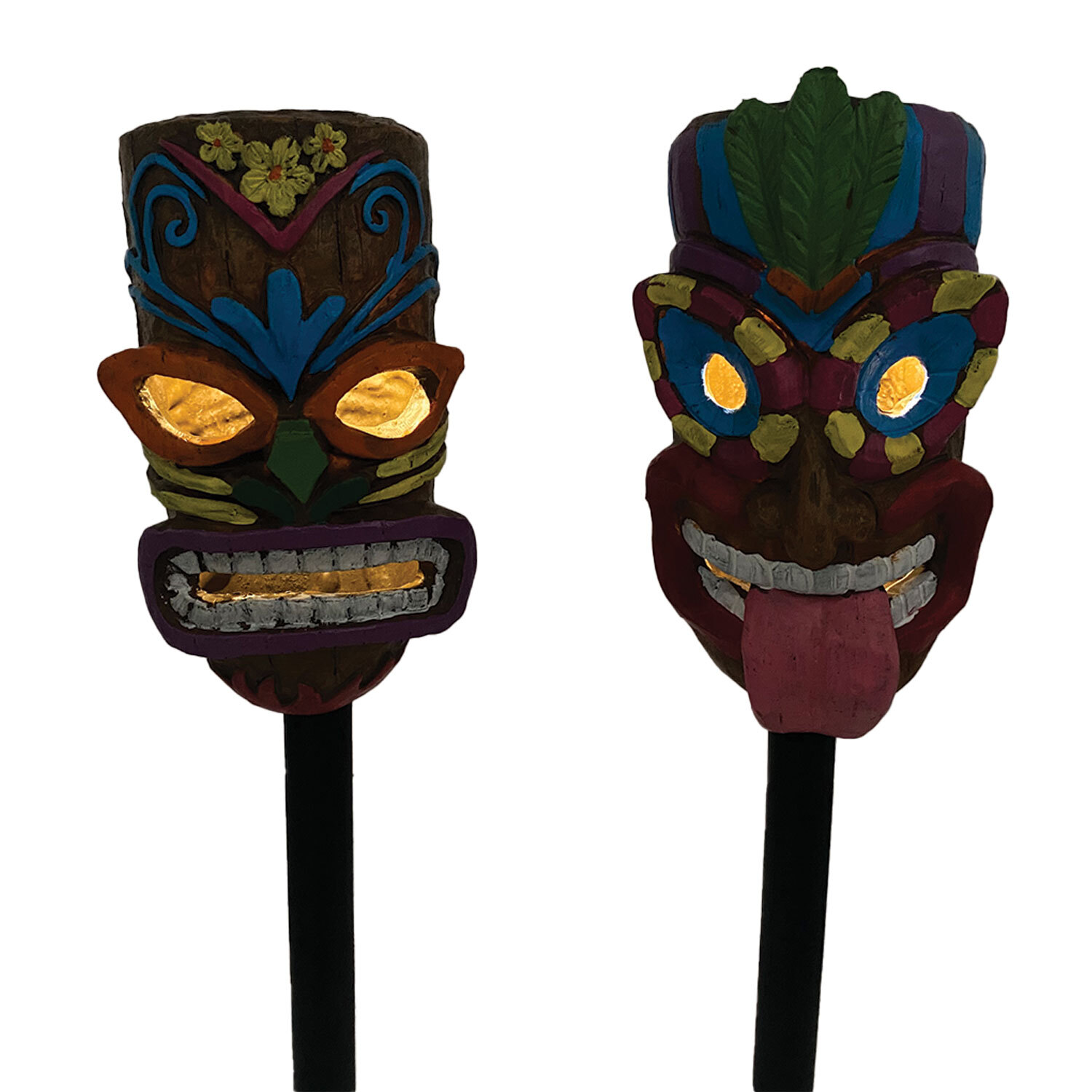 My Garden Tiki Stake Solar Light Ornament Image 2