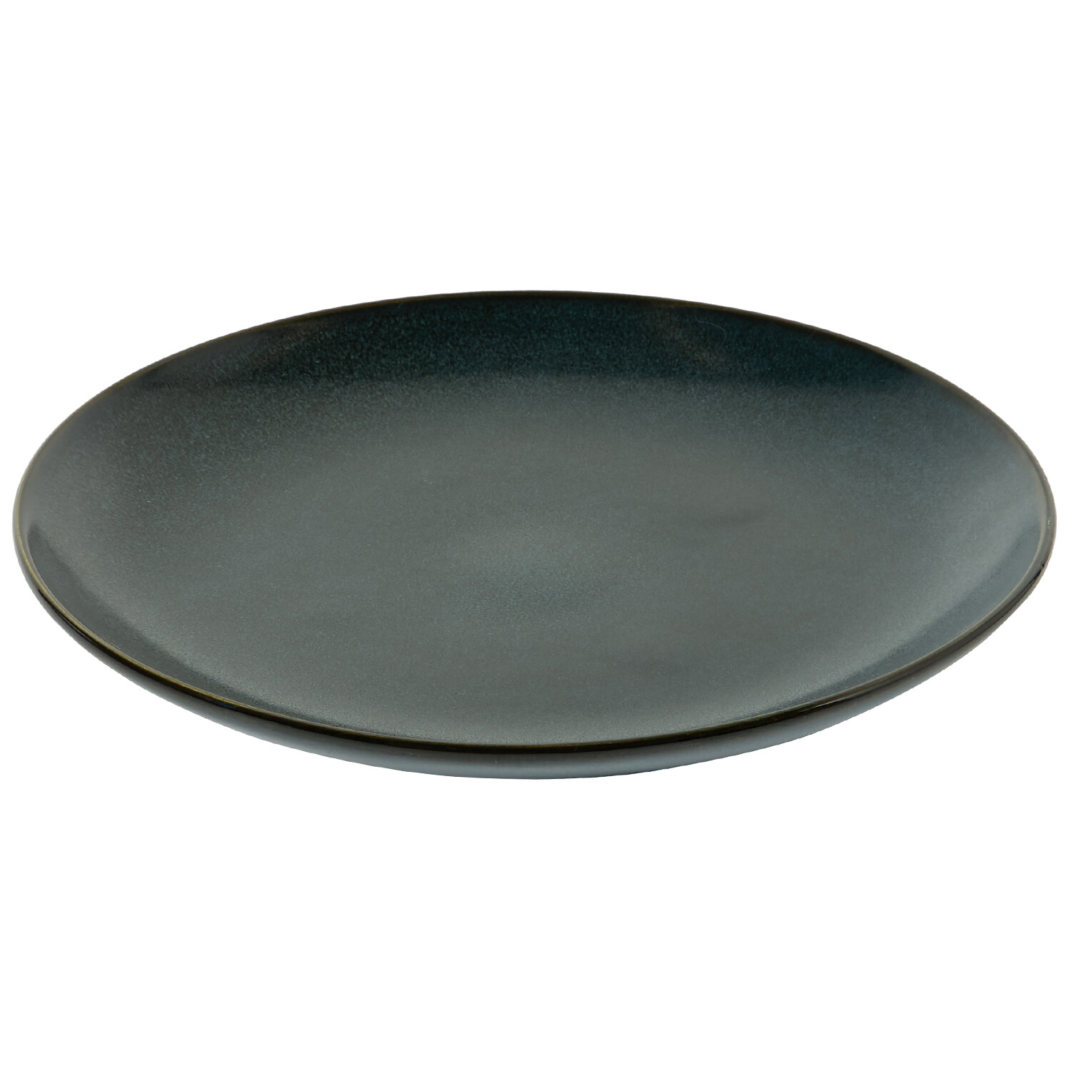 Ayano Reactive Glaze Dinner Plate - Dark Blue Image 3