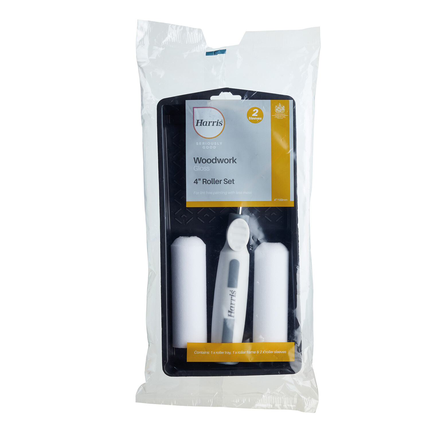 Harris Seriously Good Woodwork Gloss Roller Set Image 2