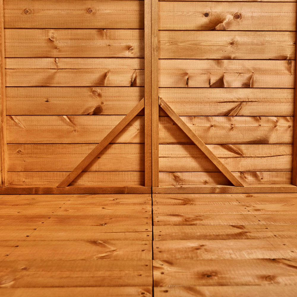 Power Sheds 20 x 4ft Apex Wooden Shed with Window Image 4