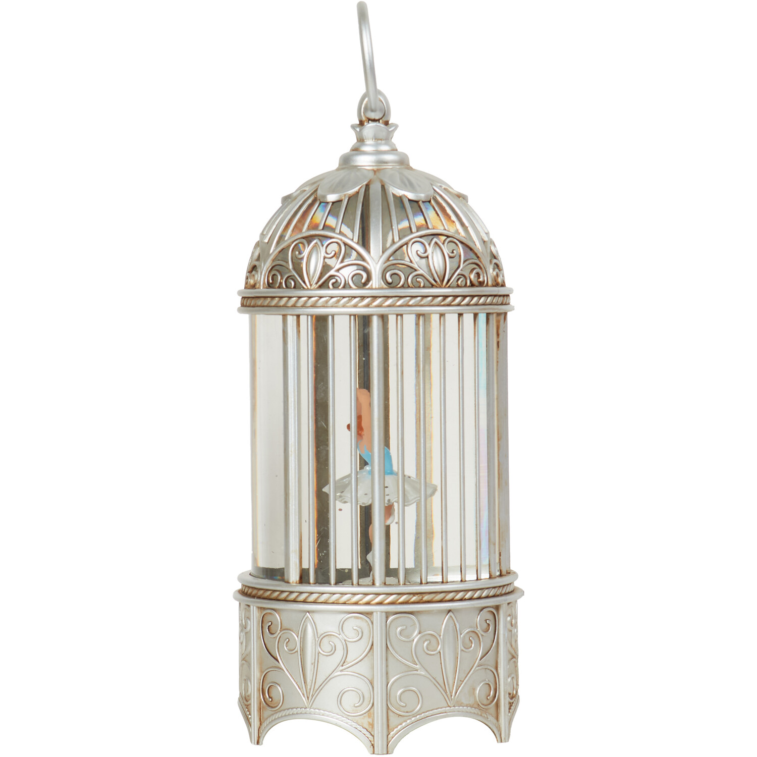 LED Rotating Ballerina Lantern - Silver Image 2