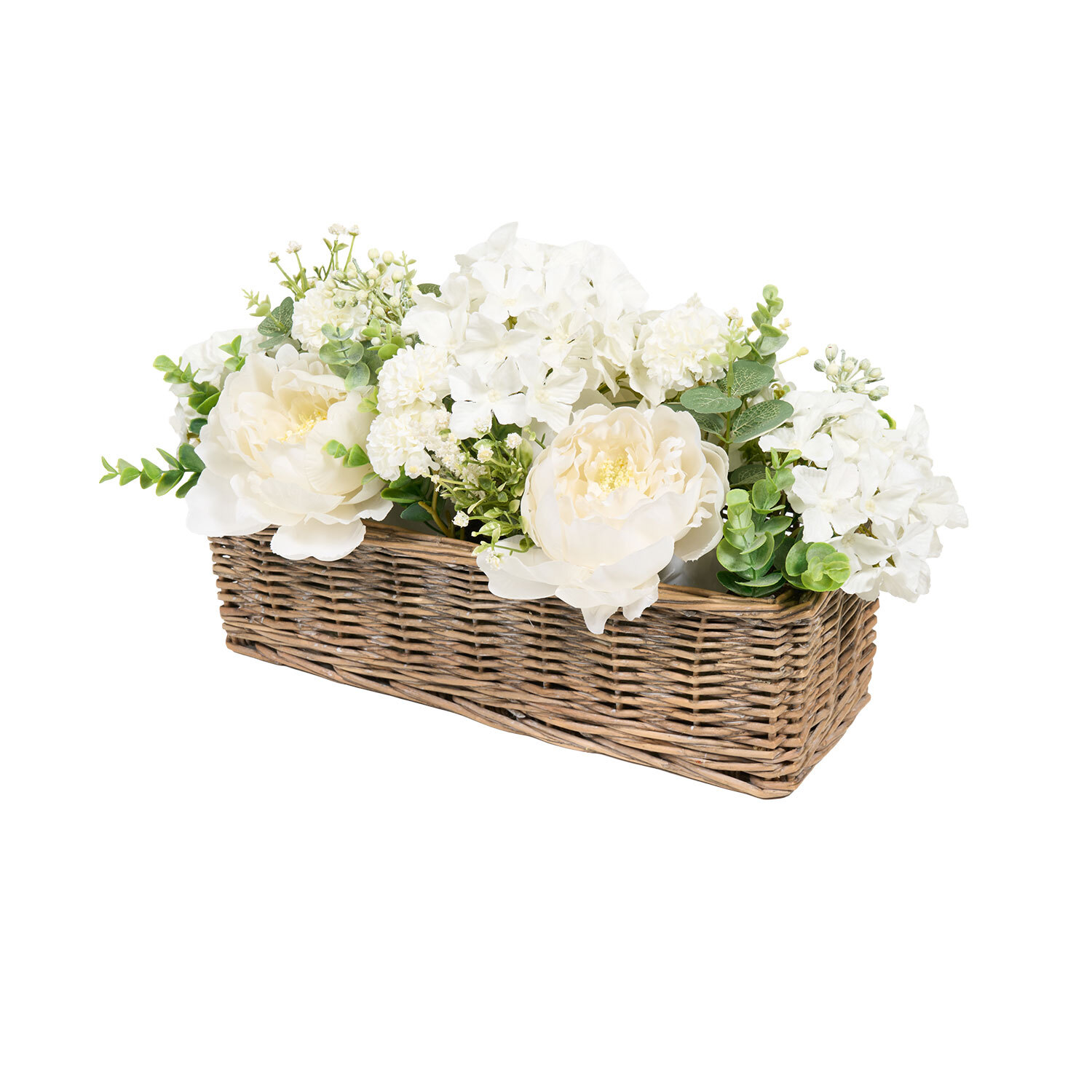 Peony Basket Arrangement 50cm Image 3