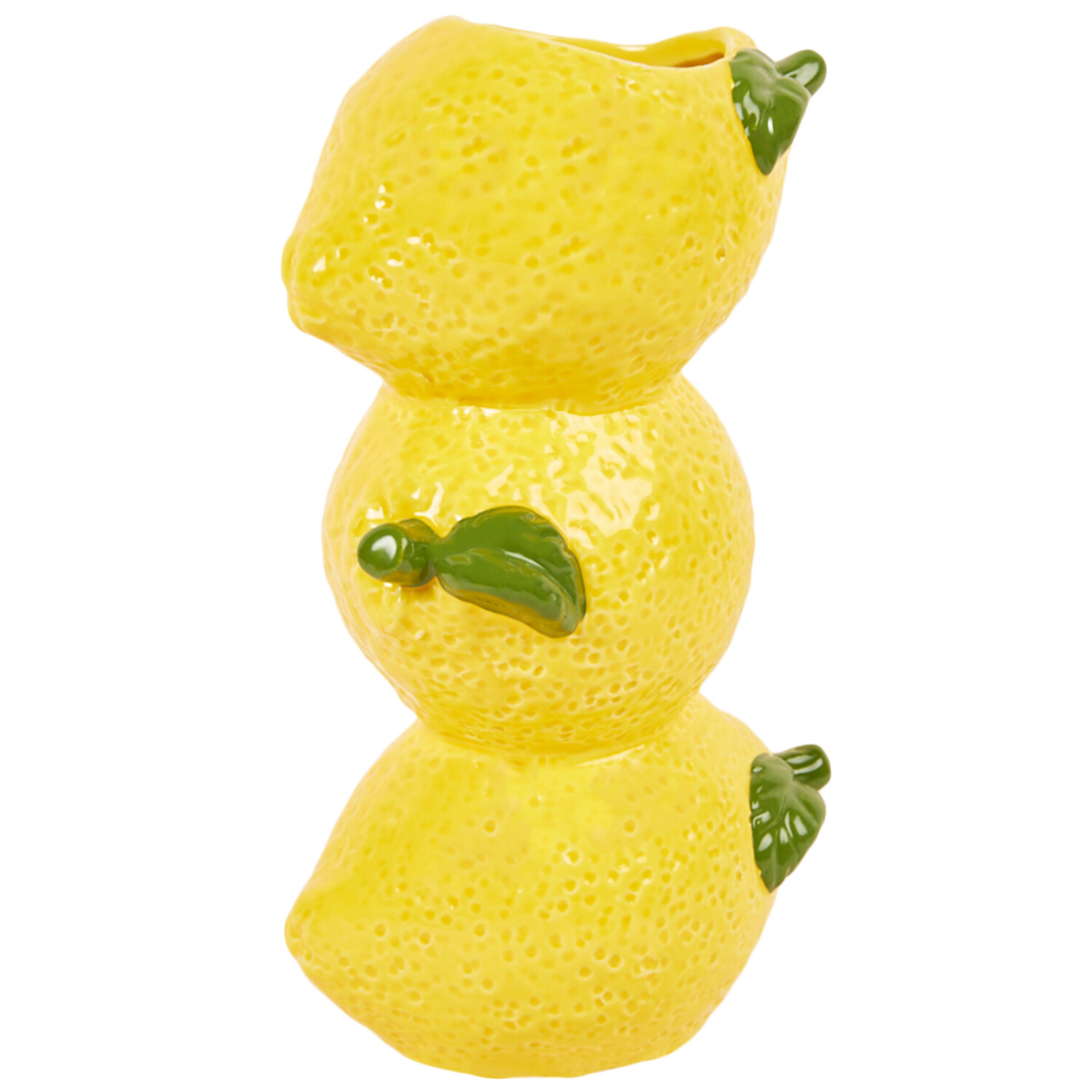 Lemon or Strawberry Stacked Mini Vase - Red or Yellow Image 5
