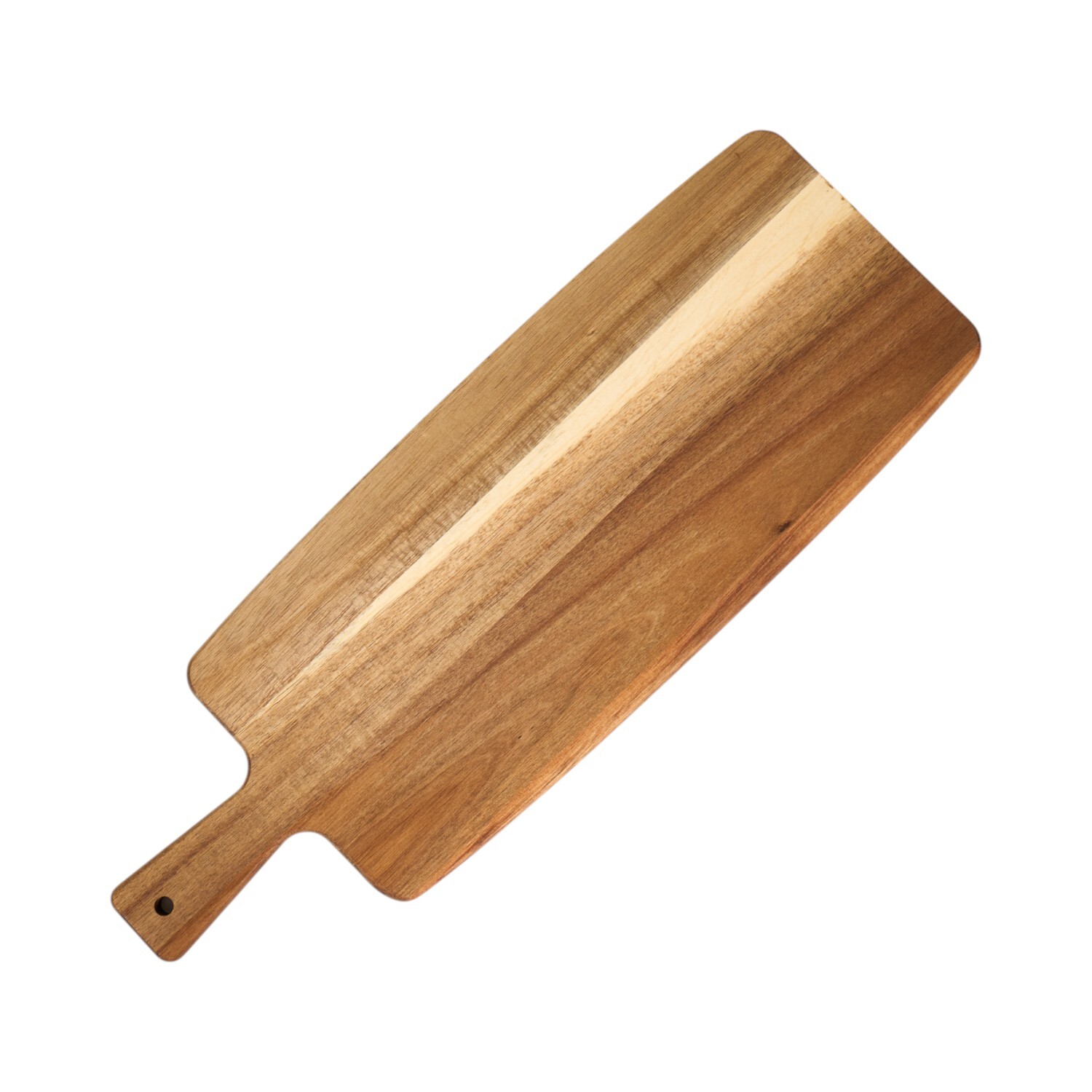 Large Acacia Wood Platter Brown Image 3