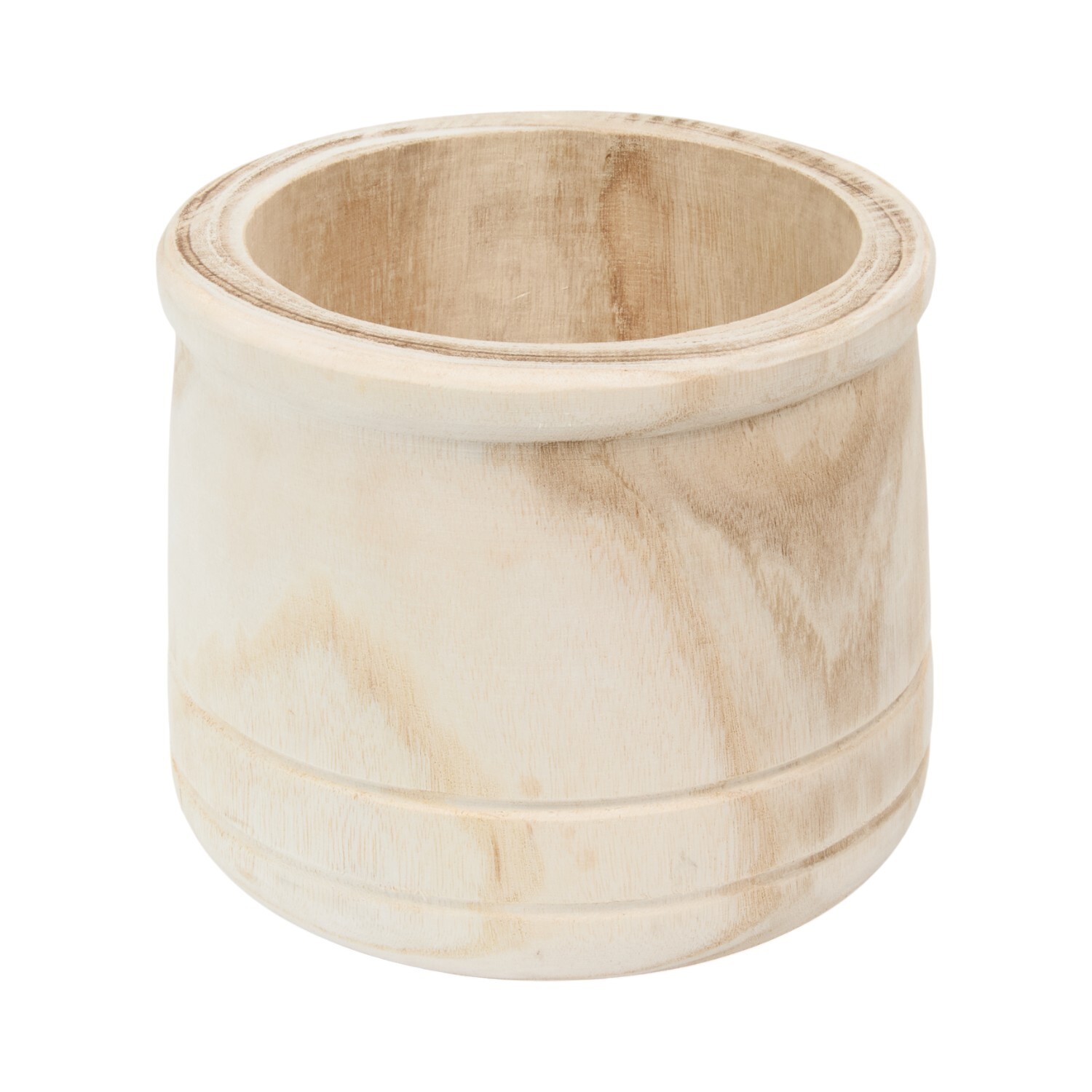 Wooden Pot Natural Image 4