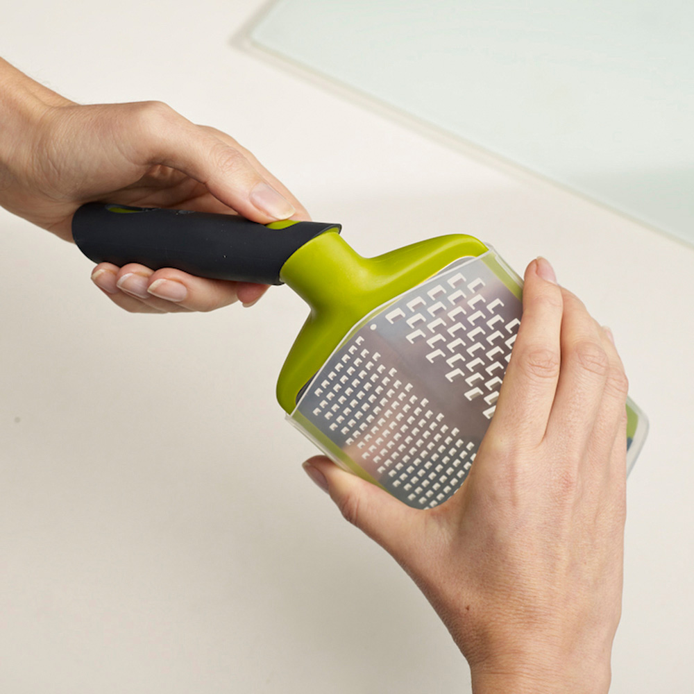 Joseph Joseph Twist Green Coarse and Fine Grater Image 4