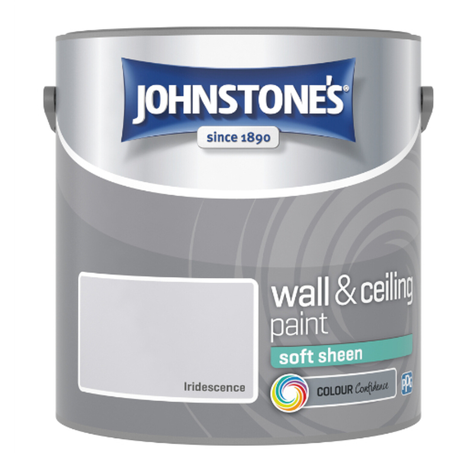 Johnstone's Walls & Ceilings Soft Sheen Iridescence Emulsion Paint 2.5L Image 2
