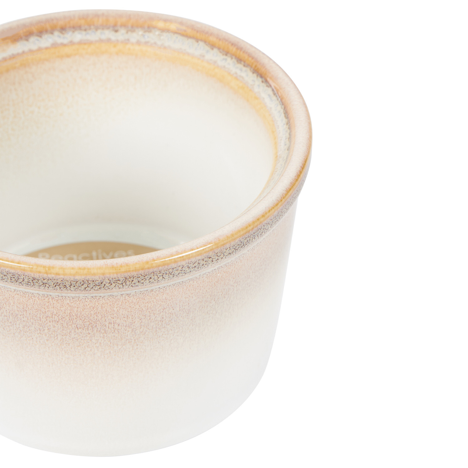 Reactive Glaze Ramekin - Stone Image 4