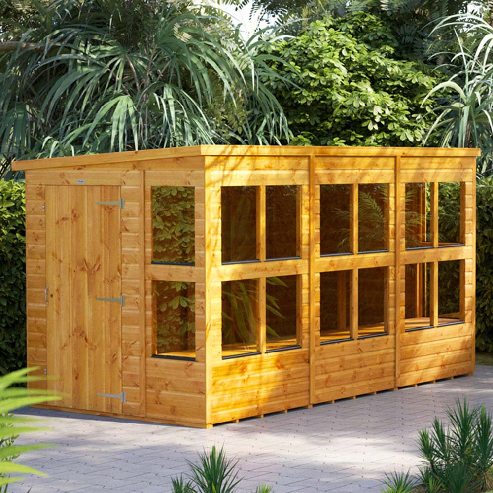 Power Sheds 12 x 6ft Pent Potting Shed Image 2