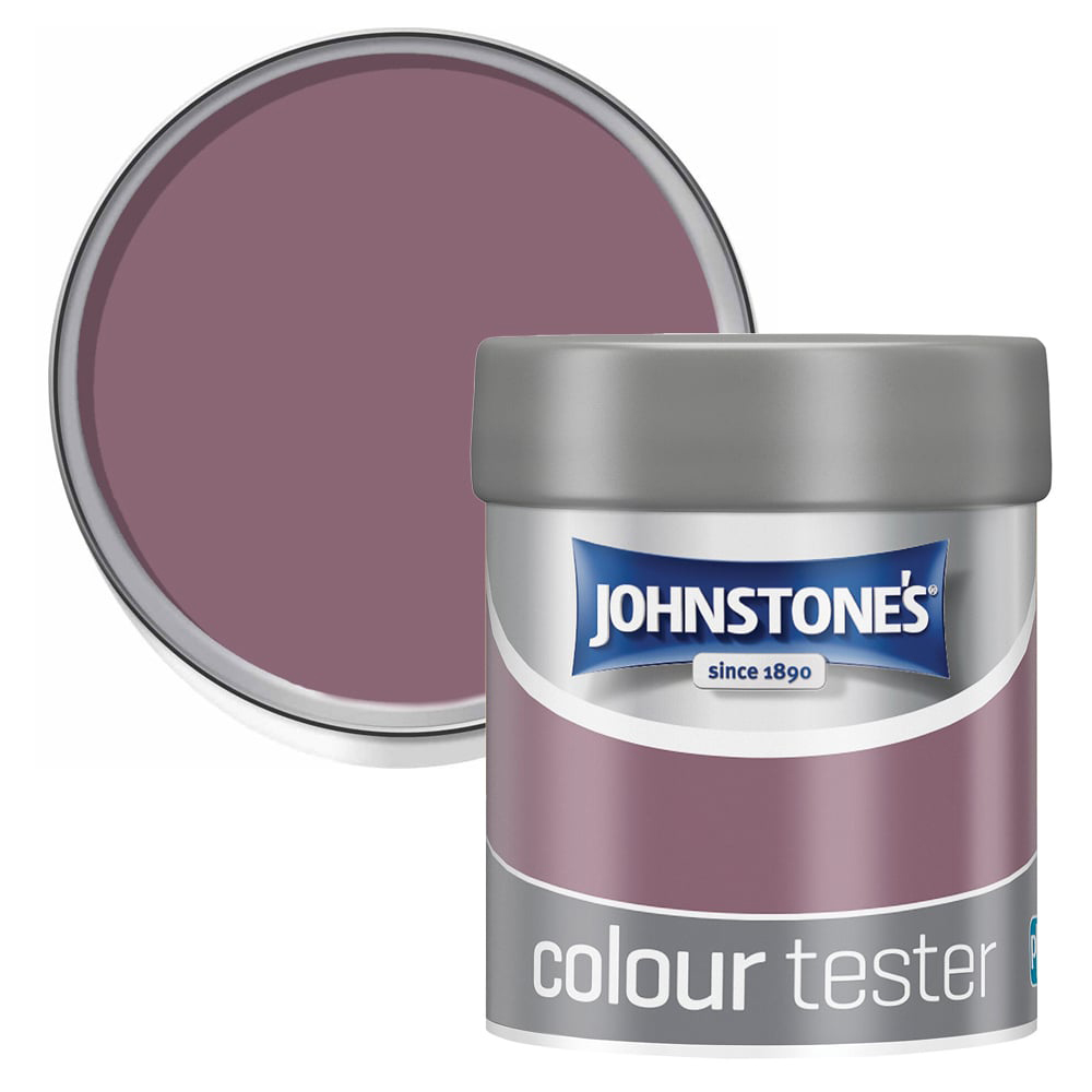 Johnstone's Mauve Whisper Matt Emulsion Tester Pot 75ml Image 3