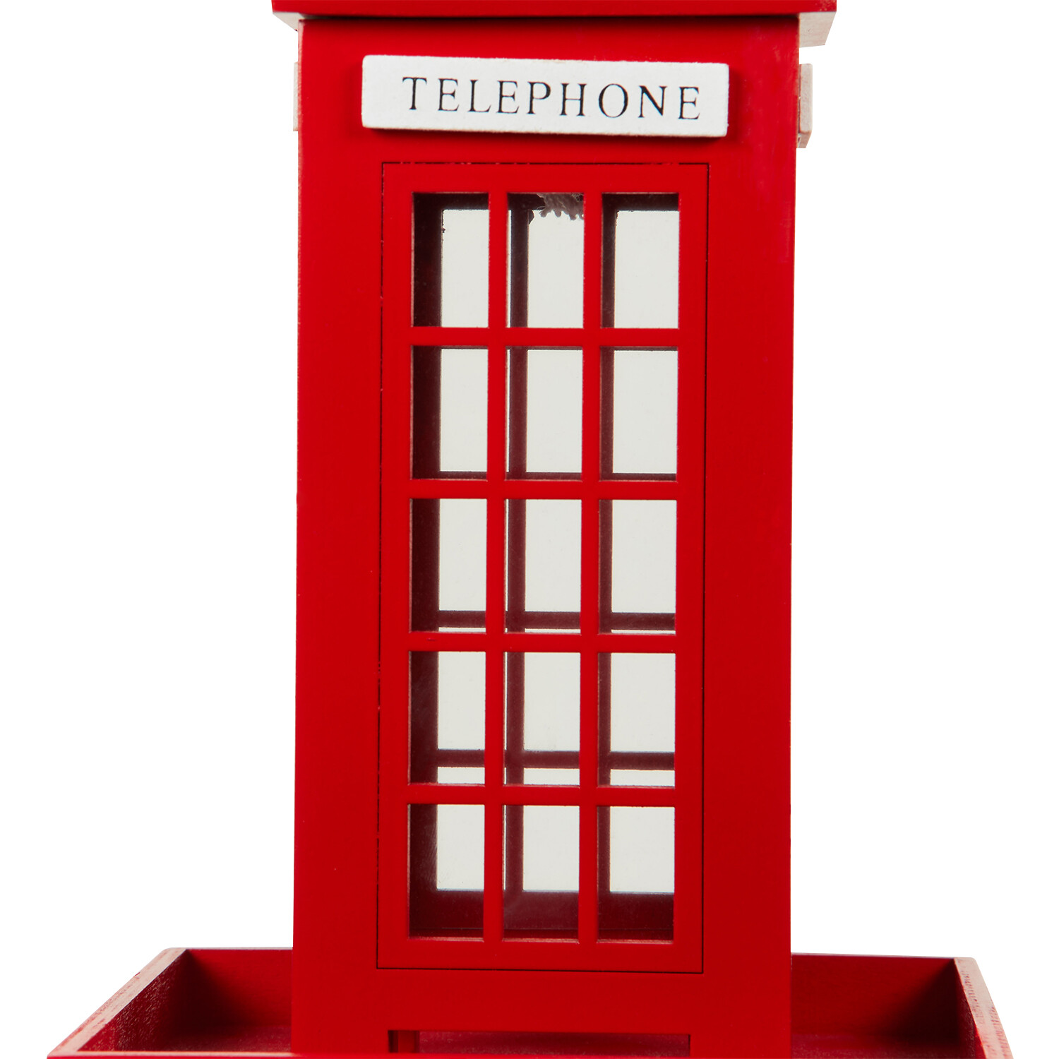 Telephone Box Feeder - Red Image 6