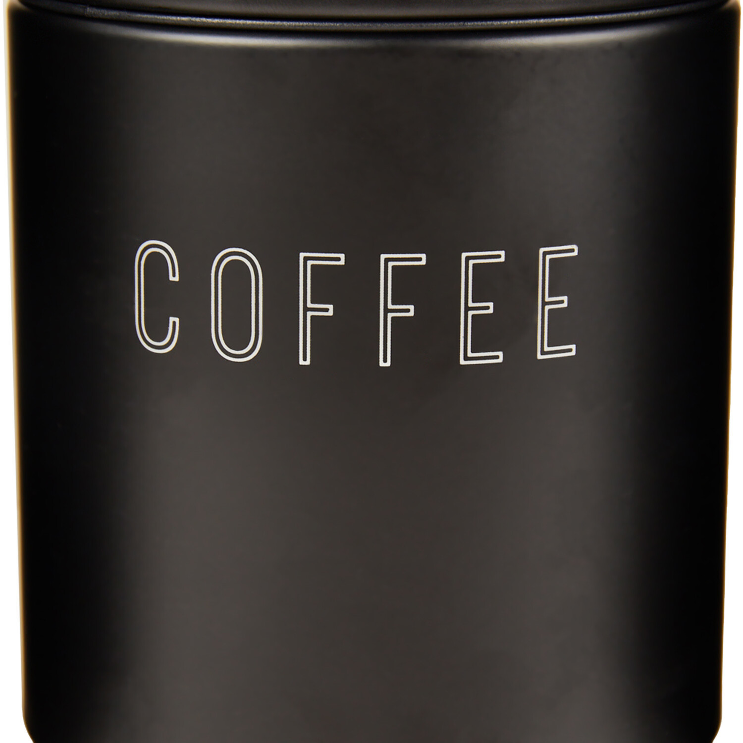 Set of 3 Kitchen Master Stacking Canisters - Black Image 5
