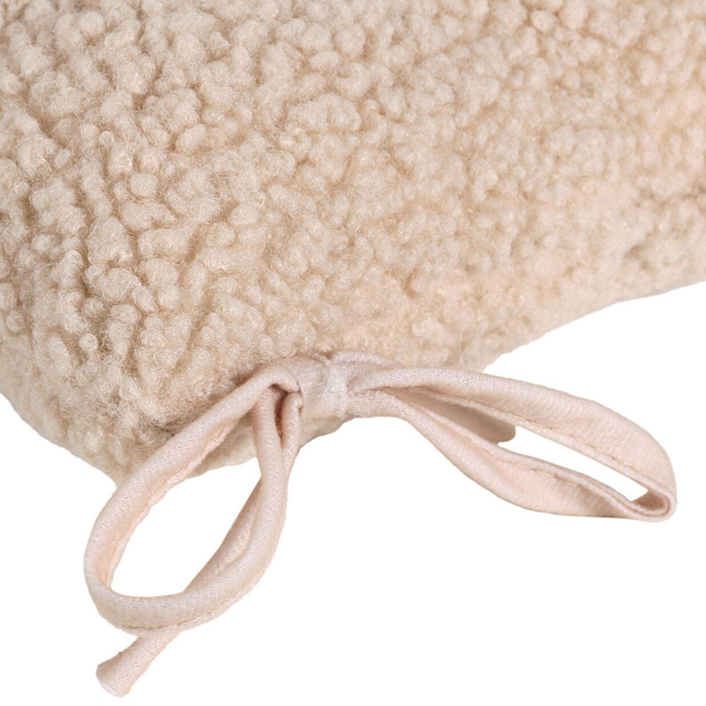 Divante Natural Teddy Fleece Seat Pad 6 x 38cm Image 3