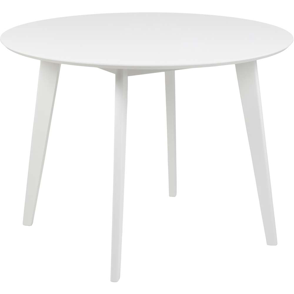 Furniture To Go Roxby White 4 Seater Round Dining Table Image 9