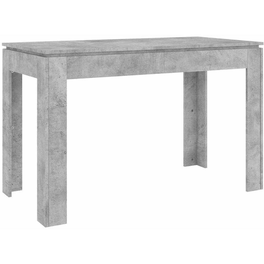 Walplus 4 Seater Dining Table Concrete Grey Image 6