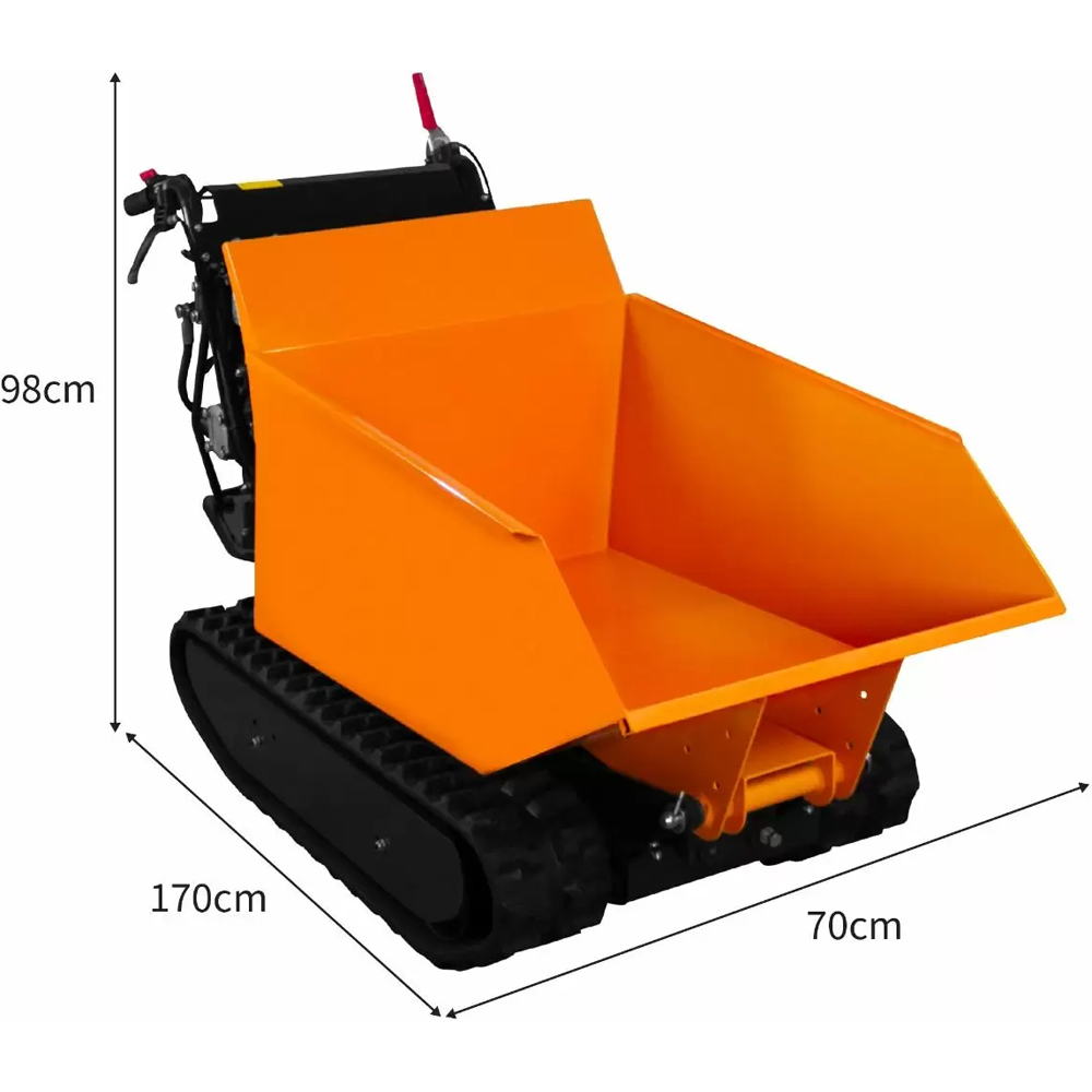 Mini Tracked Dumper Petrol Tipper Image 6