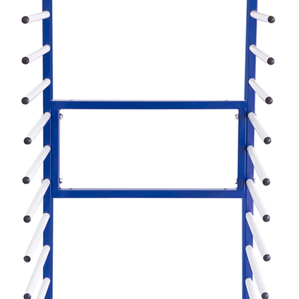 Monstershop Combi Spray Blue Drying Rack Trolley with 2 Way Connector Image 2