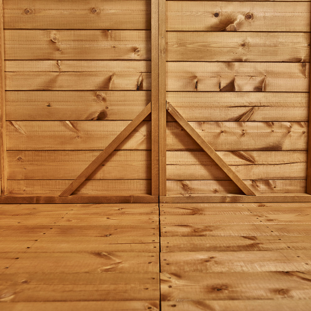 Power Sheds 18 x 6ft Double Door Pent Potting Shed Image 4