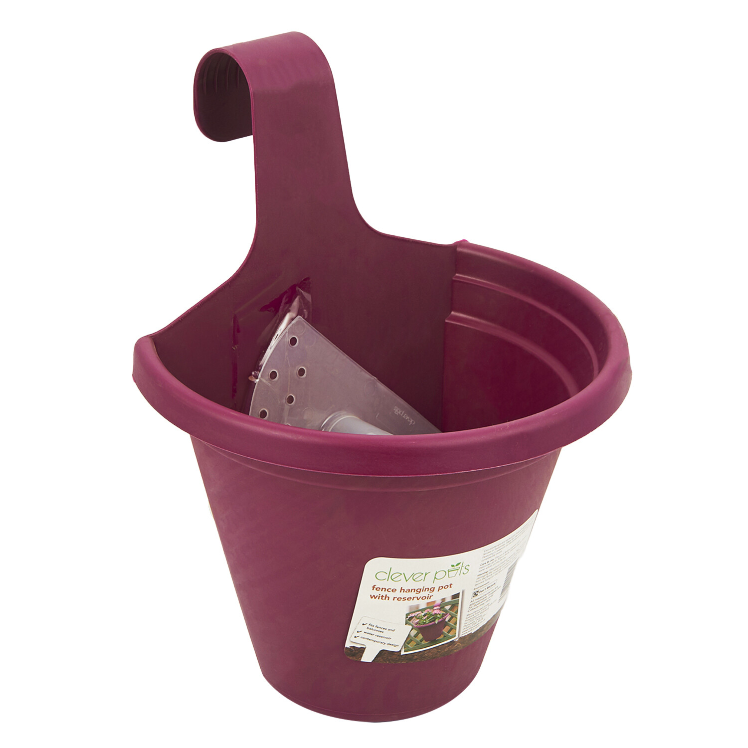 Clever Pots Hang Pot With Reservoir Orch Image 5
