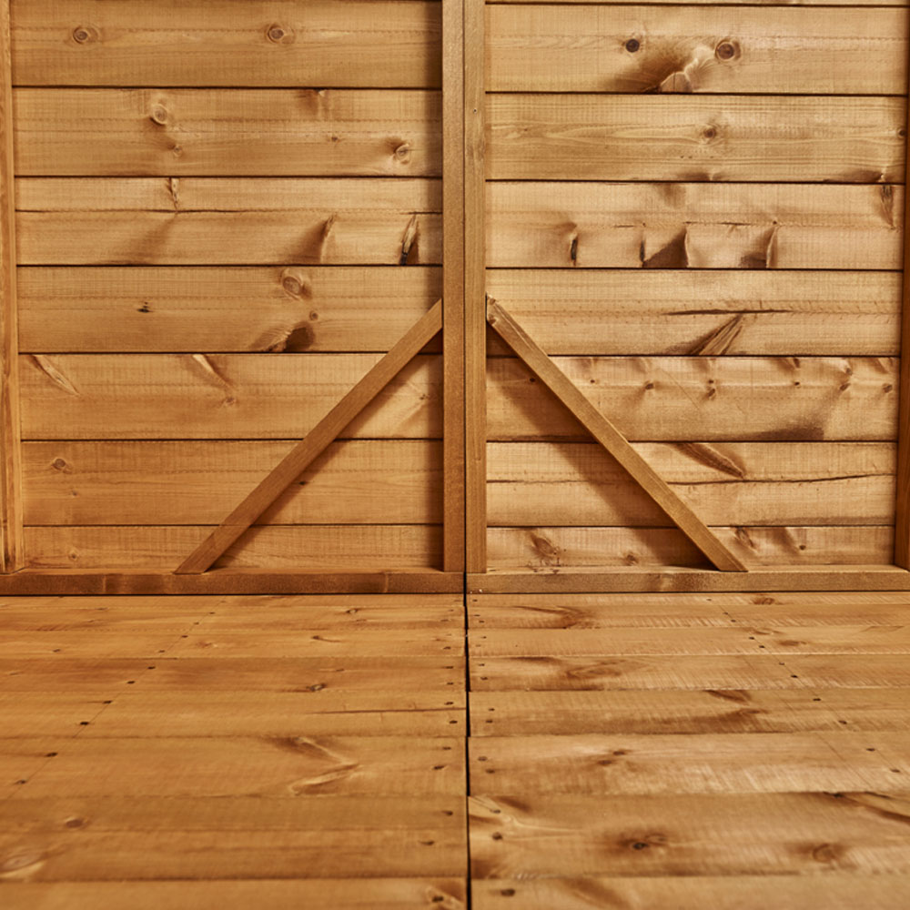 Power Sheds 14 x 6ft Double Door Pent Potting Shed Image 4