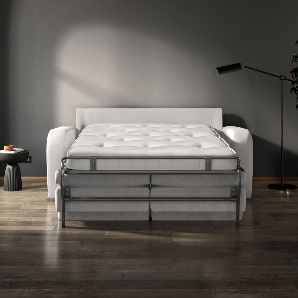 Jay-Be Deco 2 Seater Luxe Velvet Cedar Sofa Bed with e-Sprung Mattress Image 5