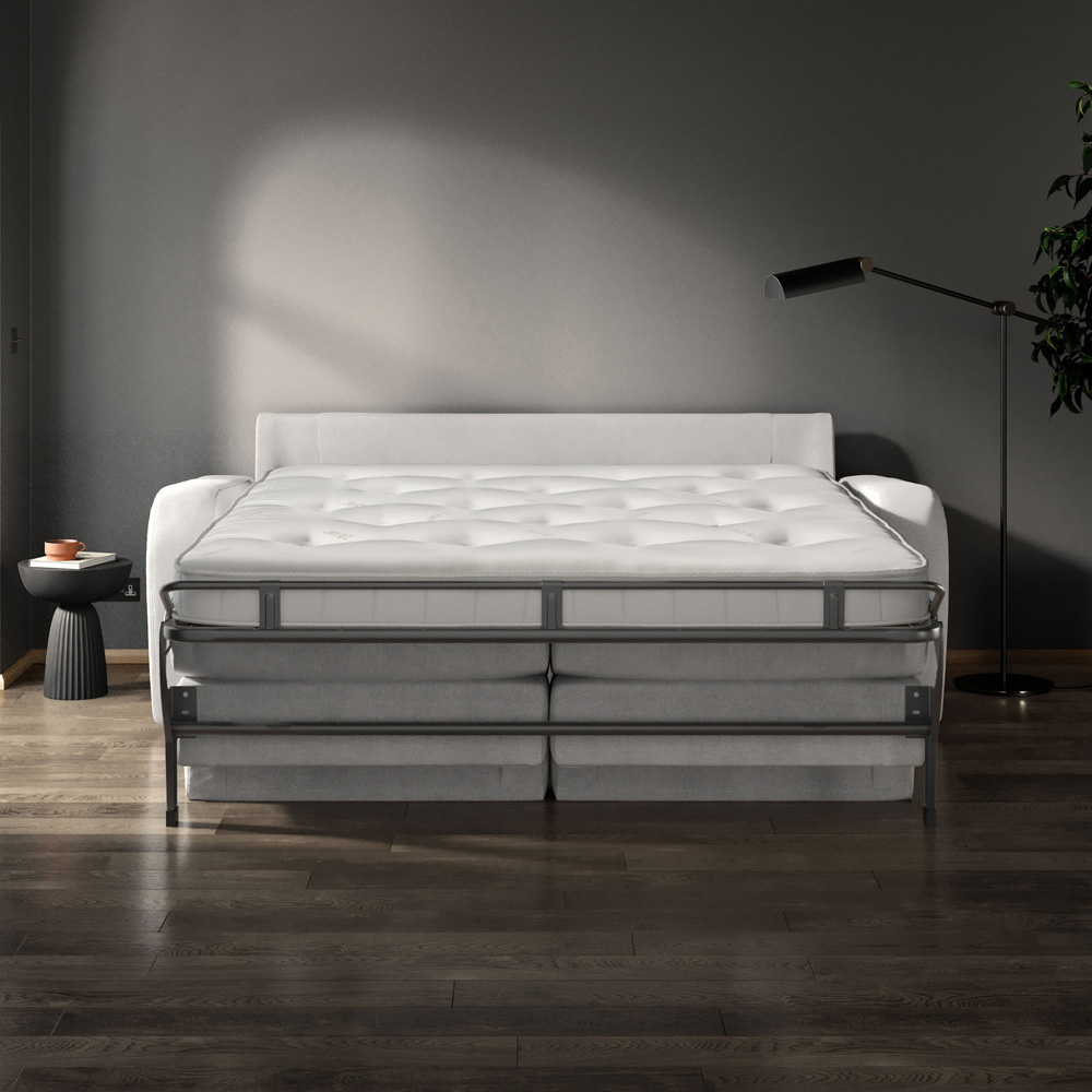 Jay-Be Deco 3 Seater Cosy Chenille Foxy Sofa Bed with e-Sprung Mattress Image 5