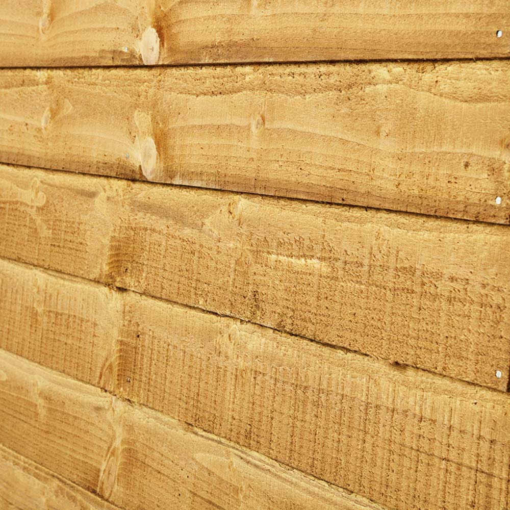 Power Sheds 14 x 8ft Double Door Overlap Pent Wooden Shed with Window Image 3