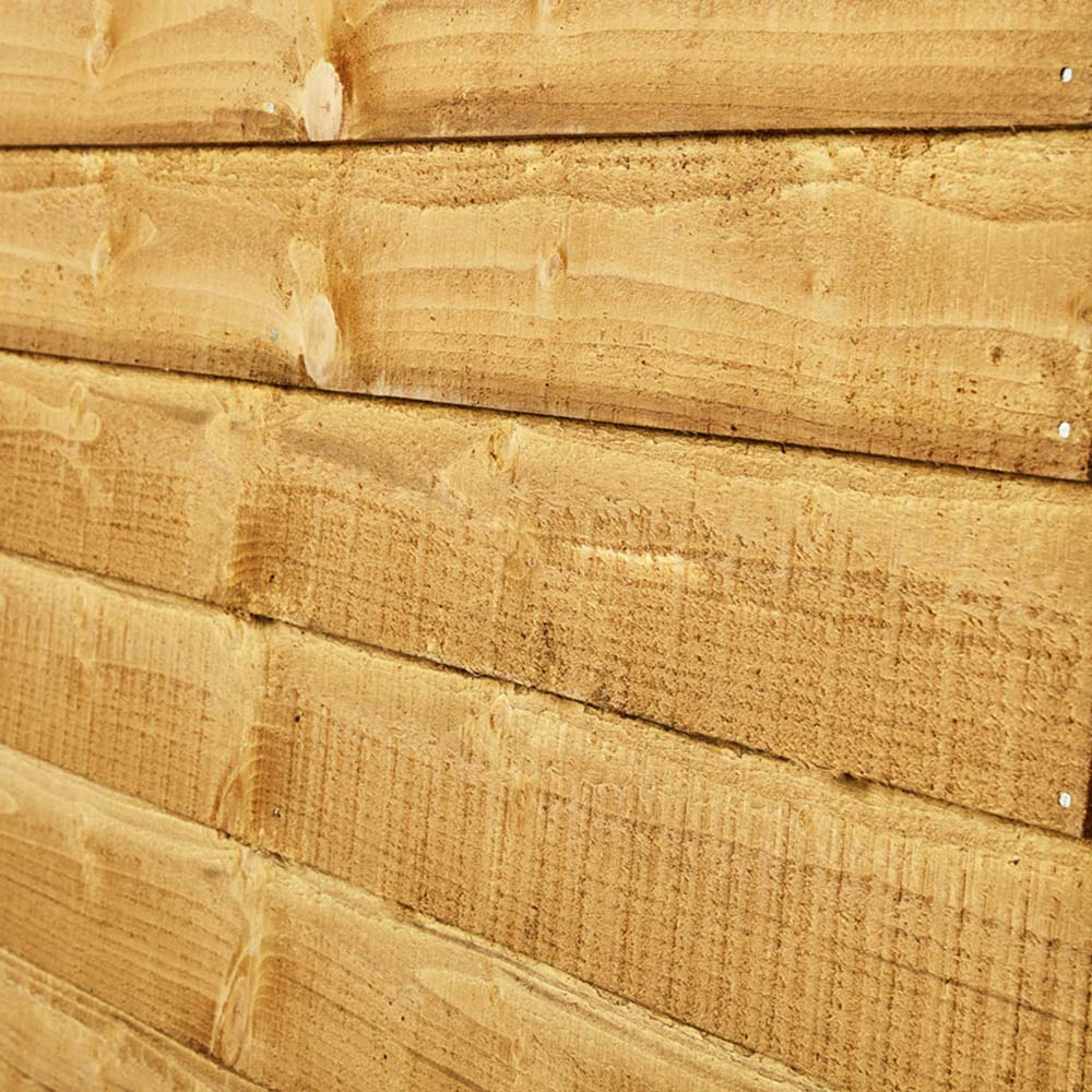 Power Sheds 16 x 8ft Double Door Overlap Pent Wooden Shed with Window Image 3