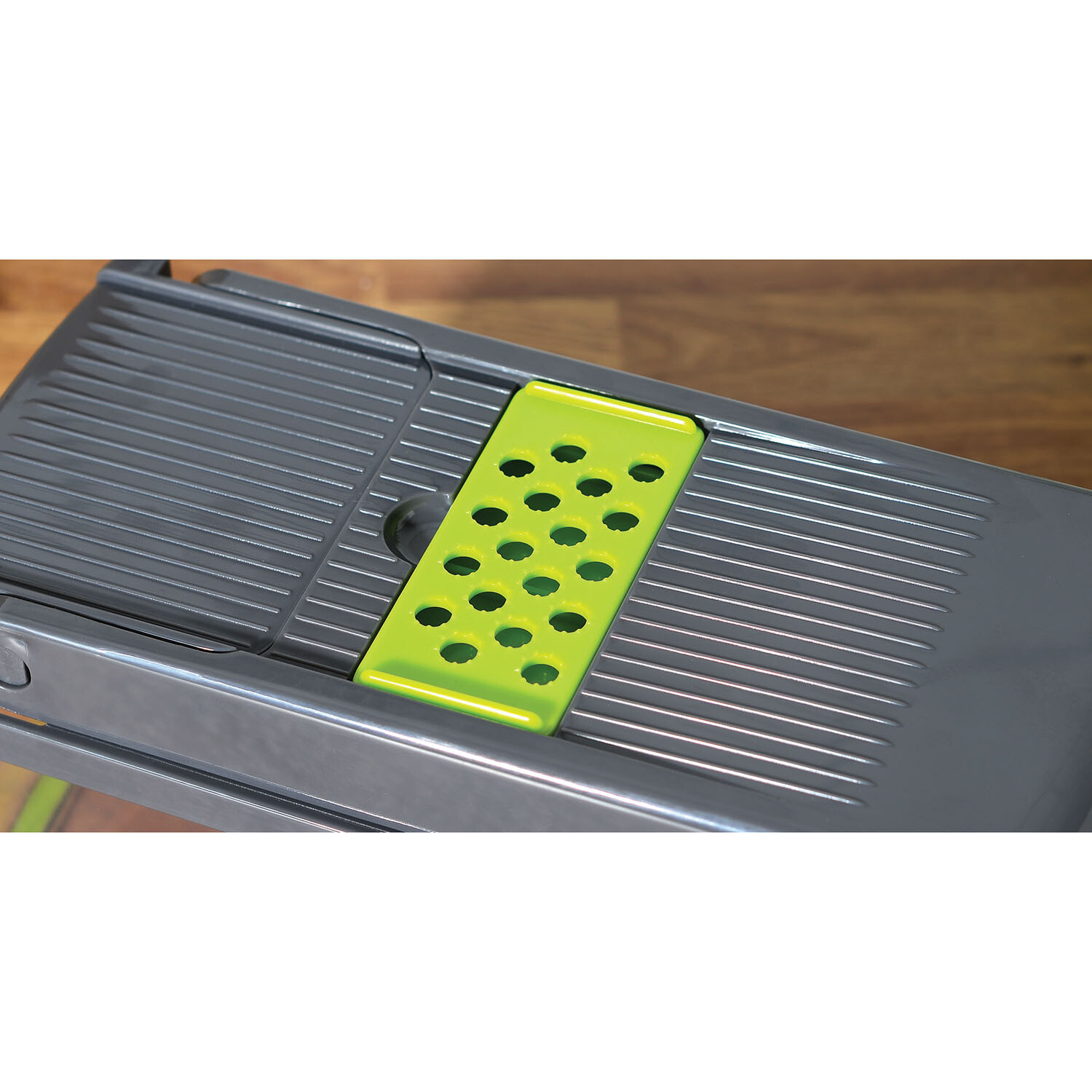 MY Vegetable Cutting Chopper - Grey and Green Image 5