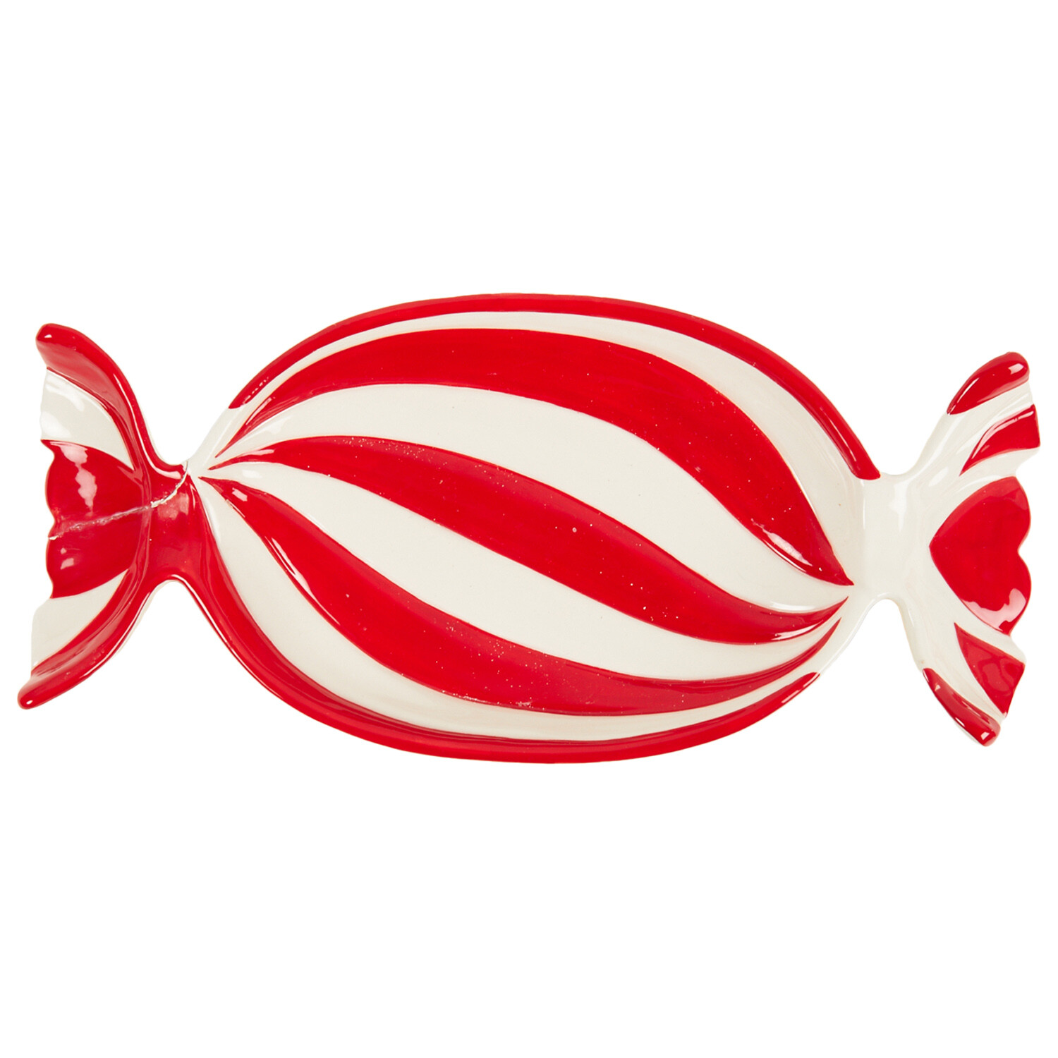 Candy Cane Sweet Tray - Red and White Image 2