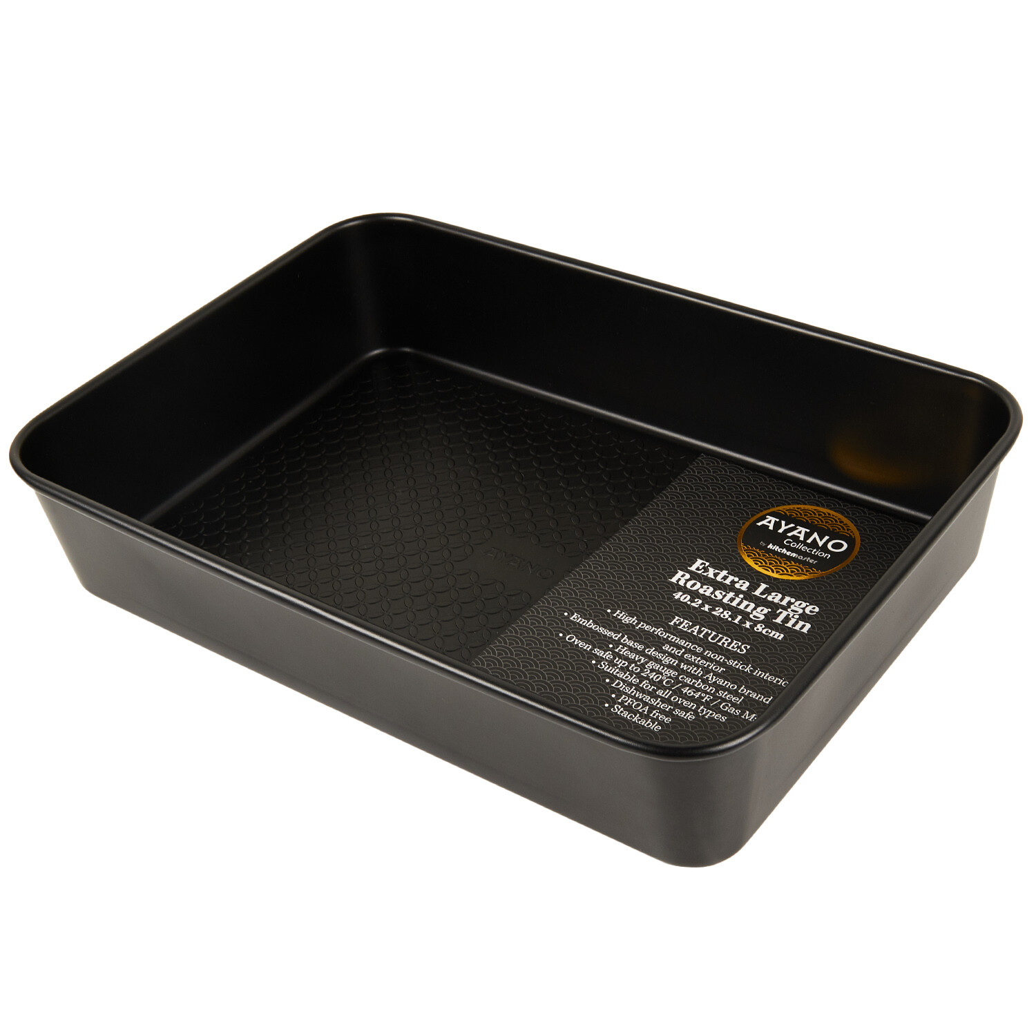 Ayano Roasting Tin - Black / Extra Large Image 2