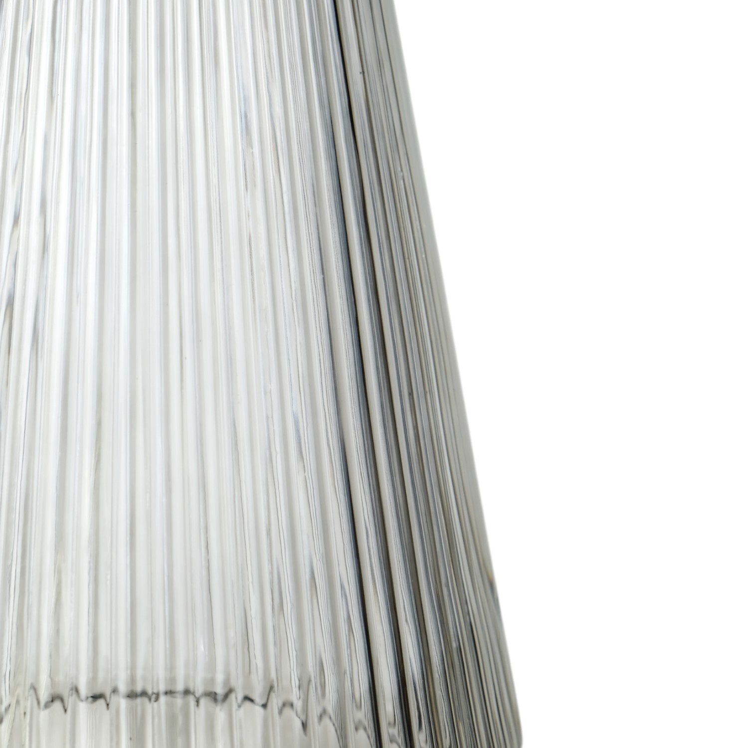 Dallary Glass Table Lamp Grey Image 5