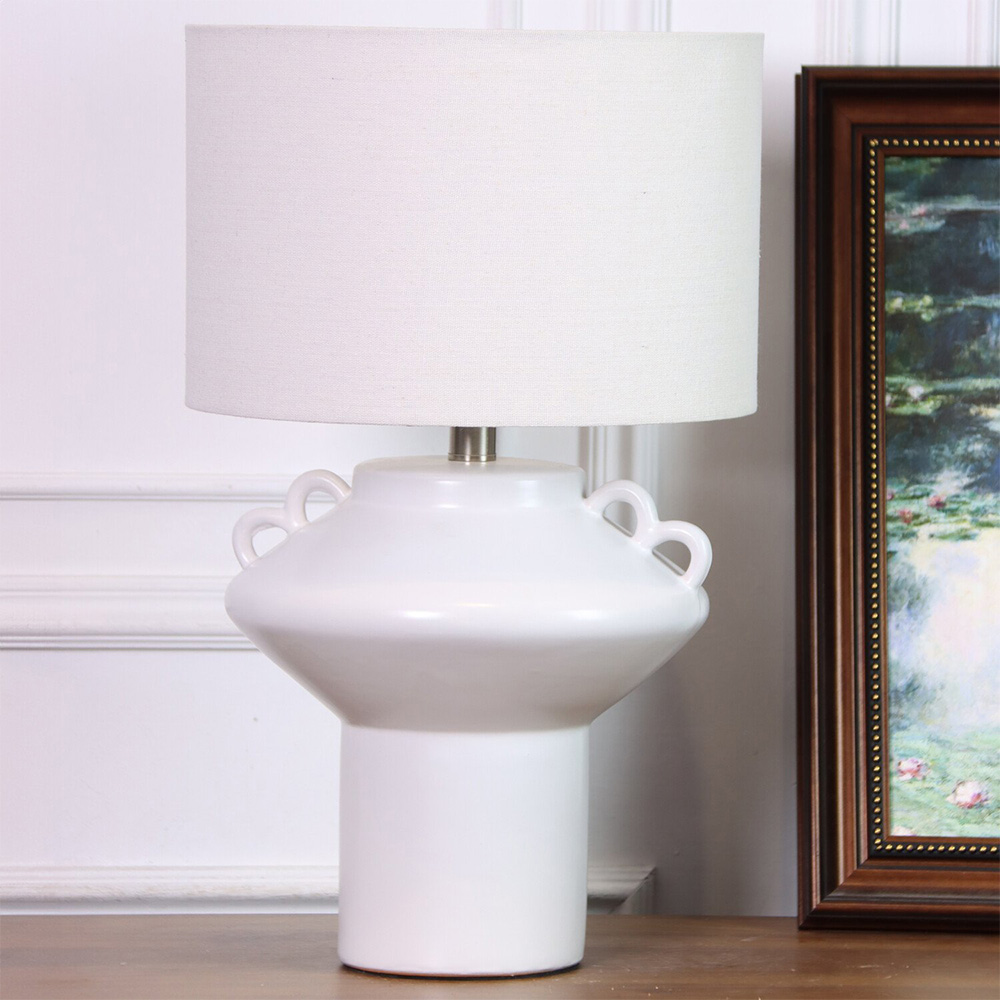 Malachi Table Lamp White Image 3